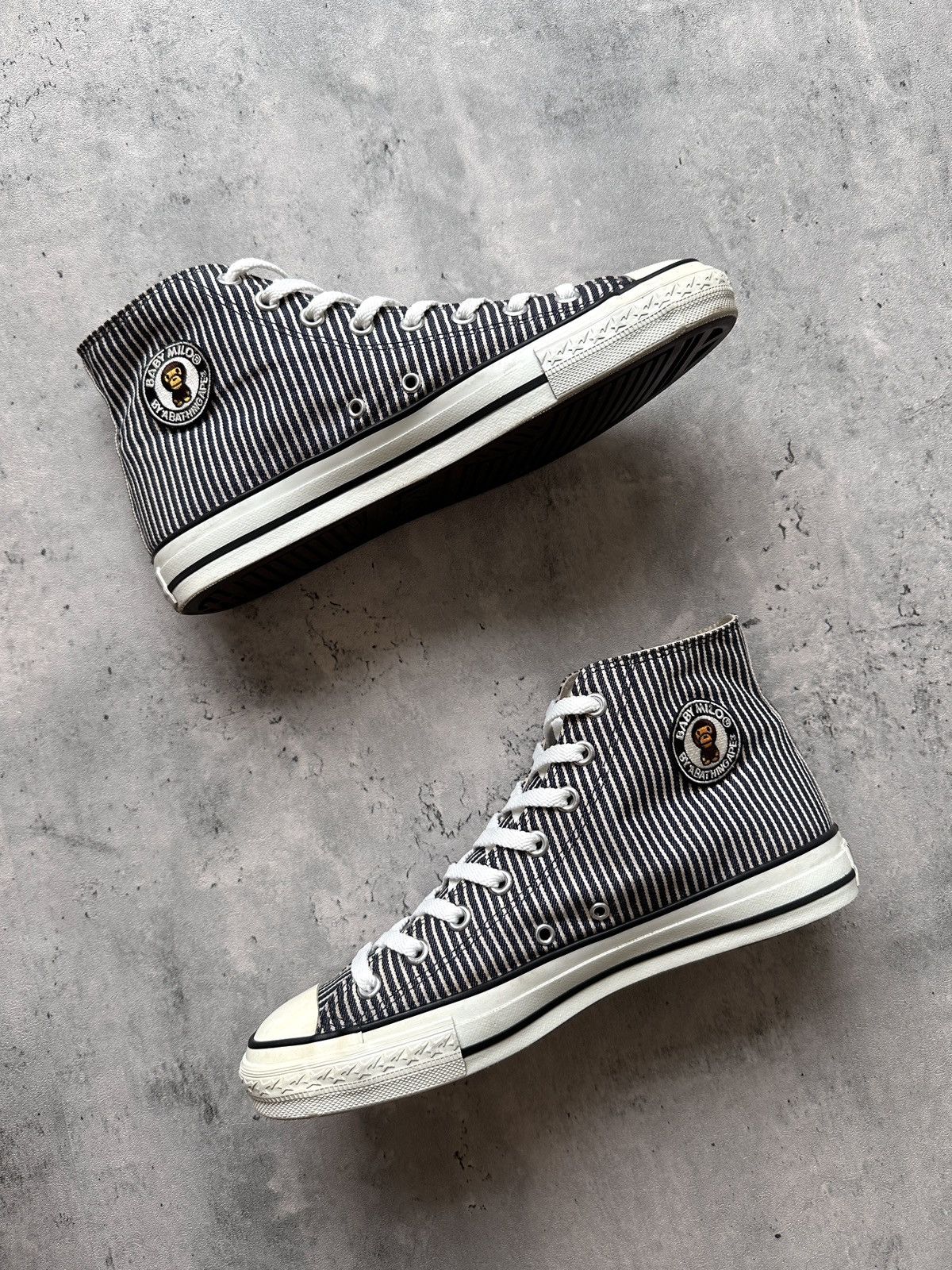 Bape NIGO ERA | BABY MILO HICKORY APE STA HIGH 2000s Size US 9.5 / EU 42-43 - 13 Thumbnail