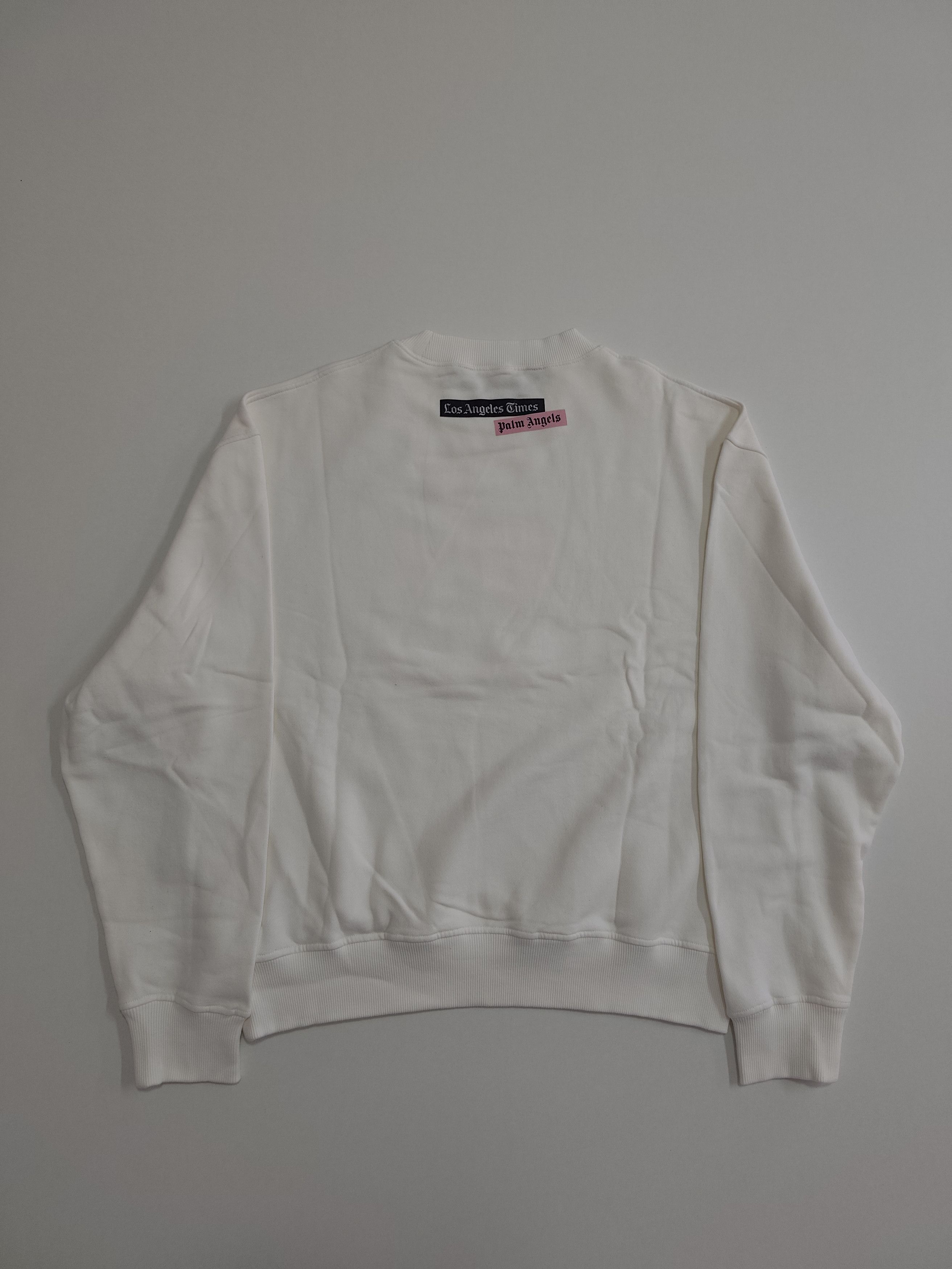 Palm Angels Palm Angels "Breaking News Sweatshirt" Size US M / EU 48-50 / 2 - 3 Thumbnail
