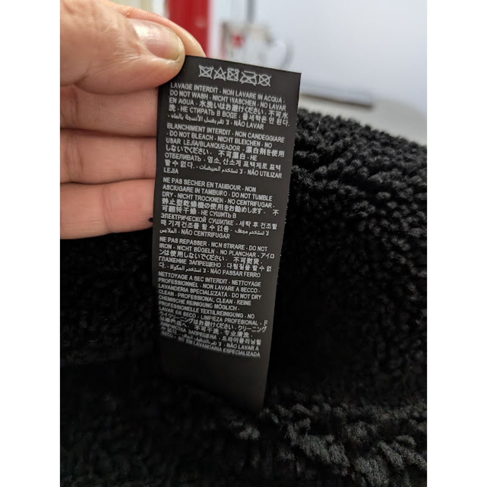 Saint Laurent Paris o1rshd1 Shearling Denim Jacket in Light Blue Size US XXL / EU 58 / 5 - 19 Thumbnail