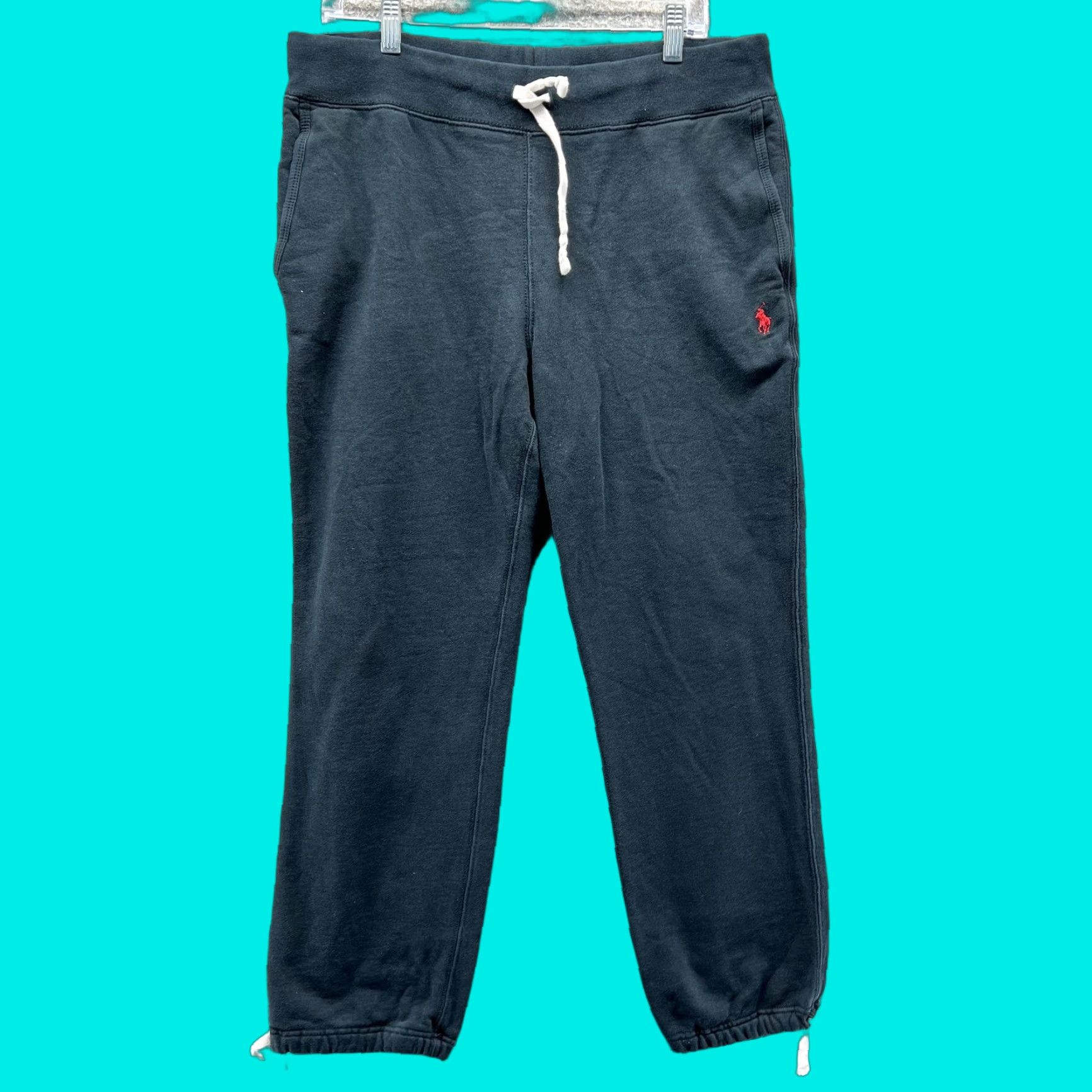 Polo Ralph Lauren Polo Ralph Lauren Sweatpants Mens M Blue Drawstring Fleece Jogger Pants Size US M / EU 48-50 / 2 - 1 Thumbnail