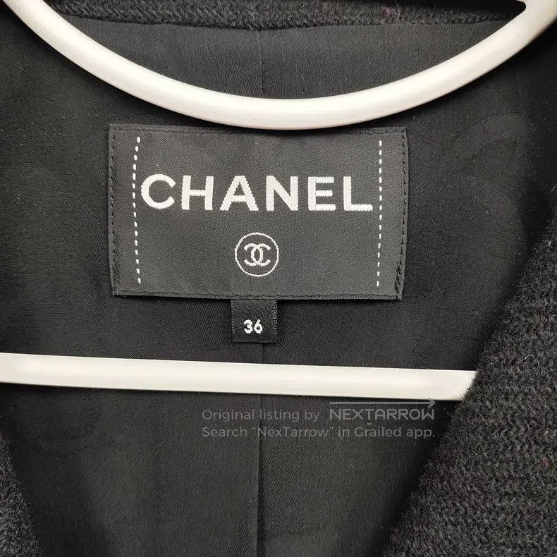 Chanel Chanel 22A black coat Size XS / US 0-2 / IT 36-38 - 3 Thumbnail