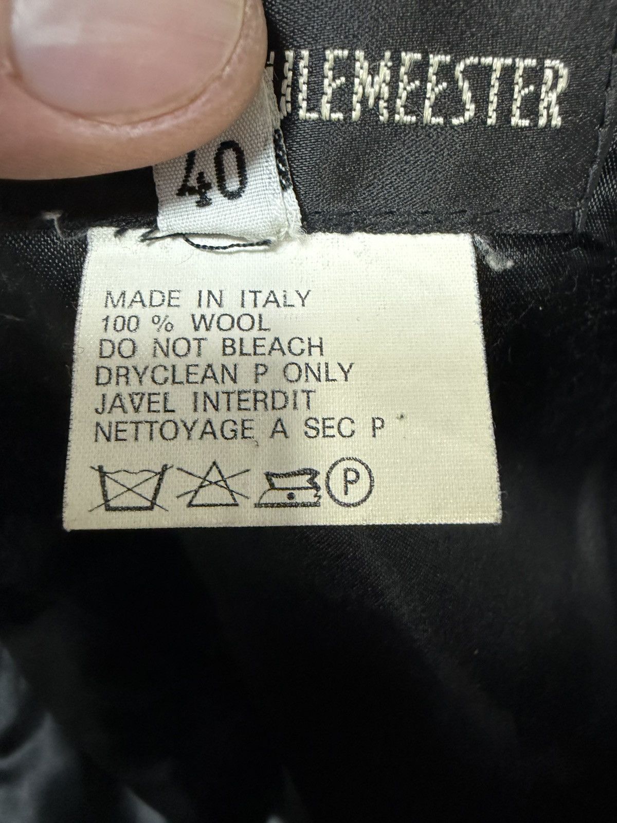 Ann Demeulemeester Ann Demeulemeester Corset Wool Coat / Archive Piece Size S / US 4 / IT 40 - 10 Thumbnail