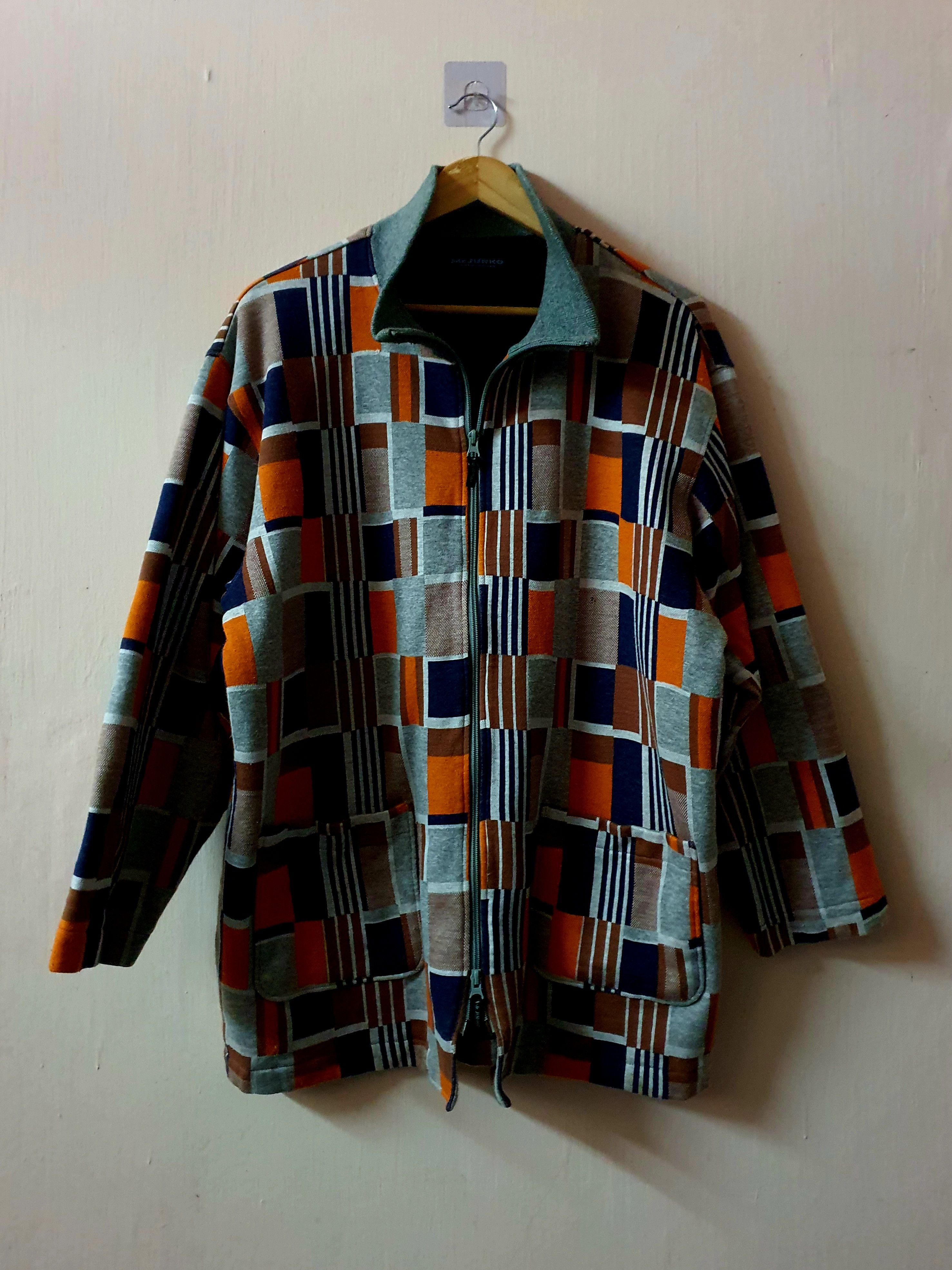 Mr. Junko Mr. Junko -Junko Koshino Patchwork/Motive Long Coats Size US L / EU 52-54 / 3 - 1 Thumbnail