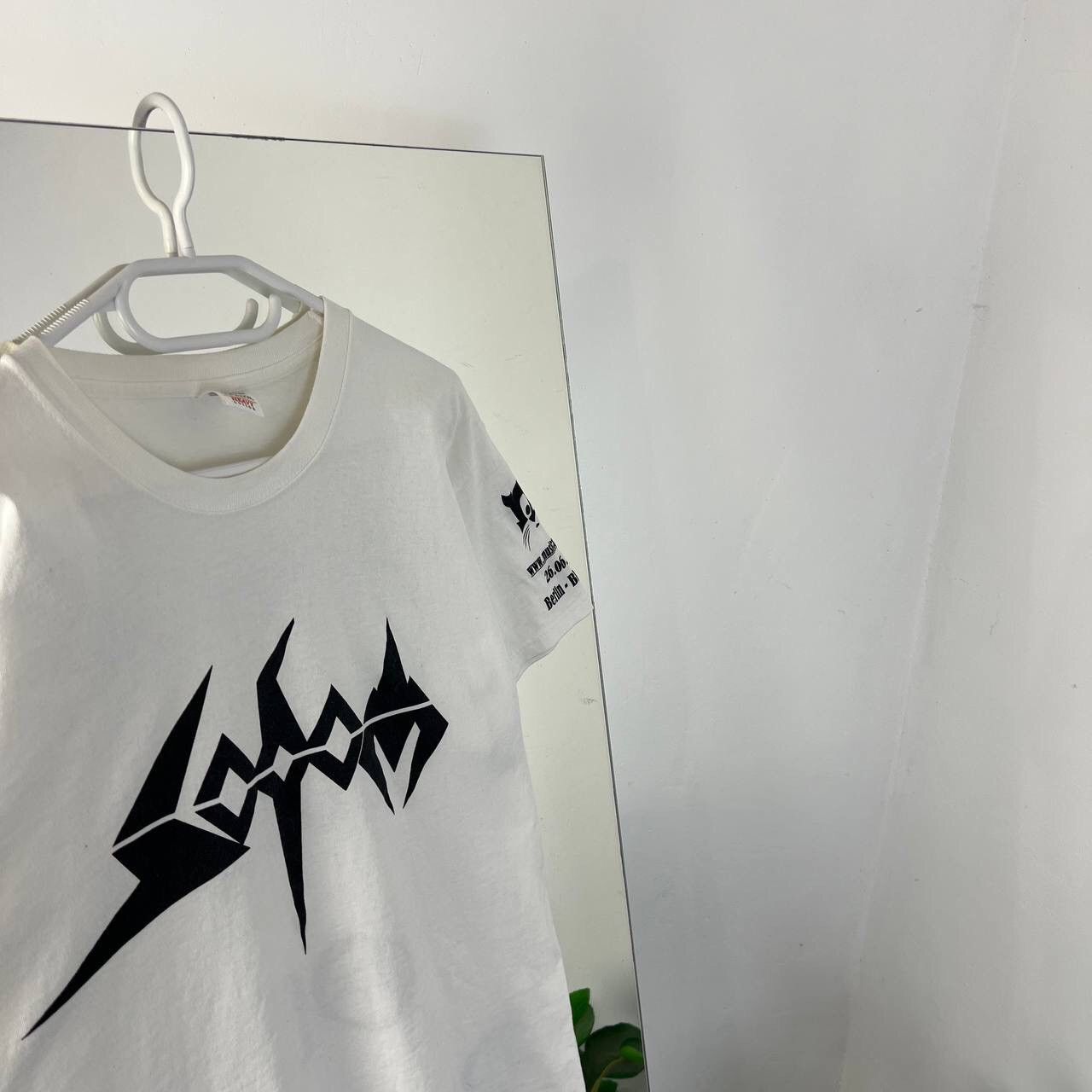 Band Tees Sodom Vintage Death Metal Tee Rock Big Print Music Size US L / EU 52-54 / 3 - 2 Thumbnail
