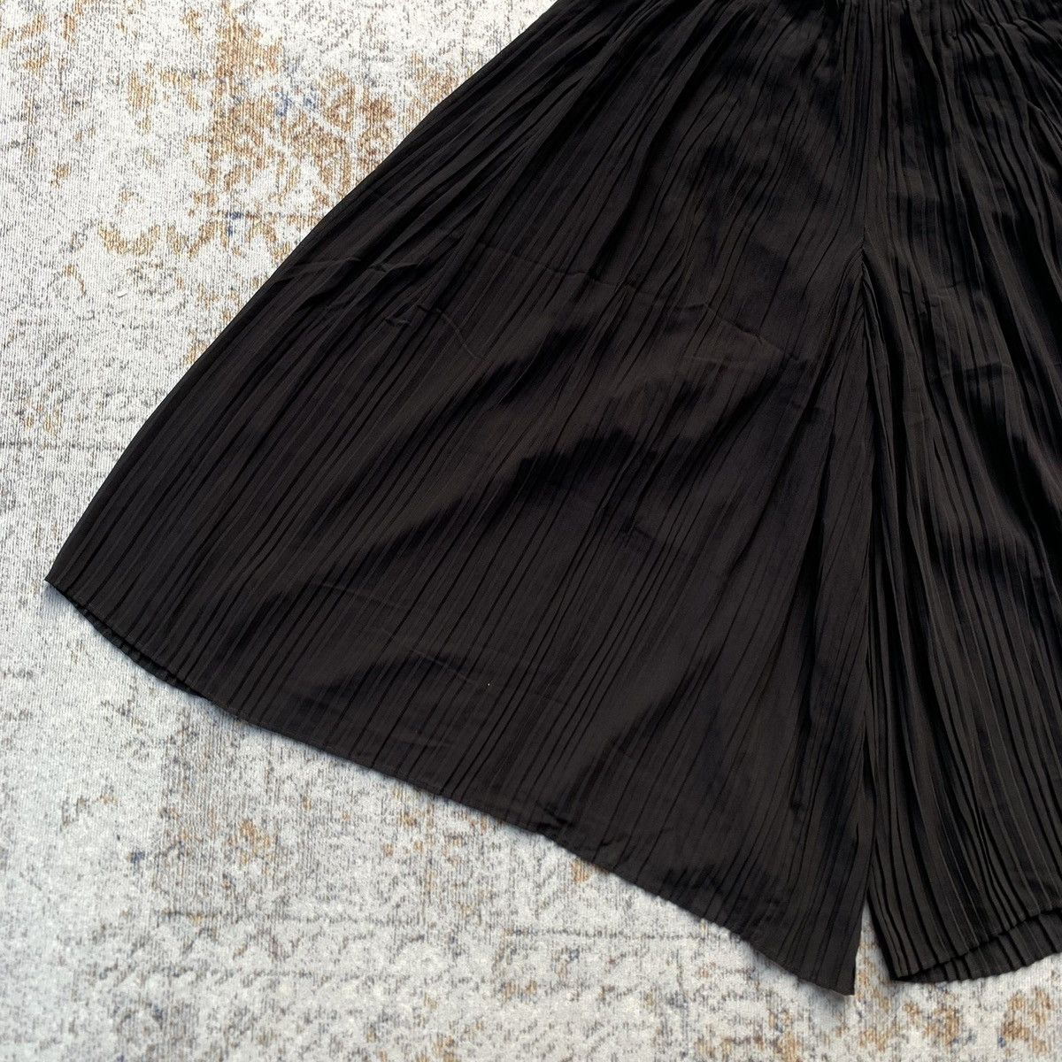 Japanese Brand × Vintage Rare Japanese Brand Issey Style Uniqlo Pleats Wide Pants Size US 34 / EU 50 - 3 Thumbnail
