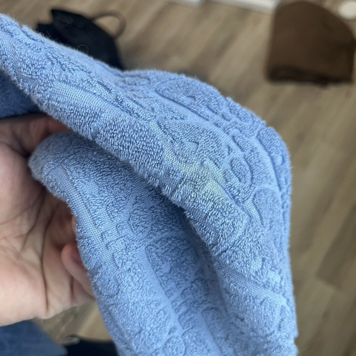 Dior Dior Jacquard Relaxed Oblique Terry Hoodie XL Blue Size US XL / EU 56 / 4 - 9 Thumbnail