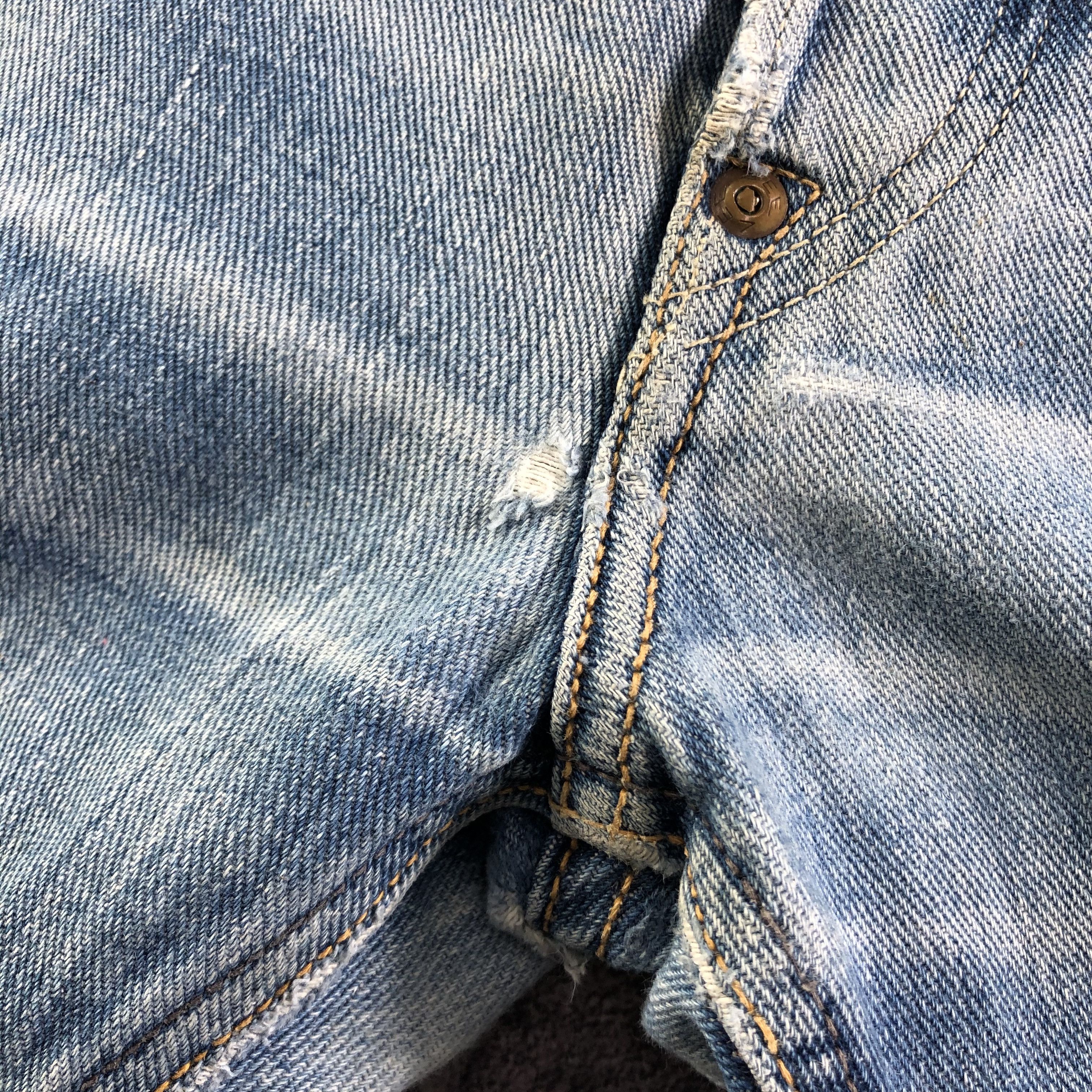 Lee Vintage Blue Wash Lee Selvedge Jeans-JM3660 Size US 33 - 9 Thumbnail