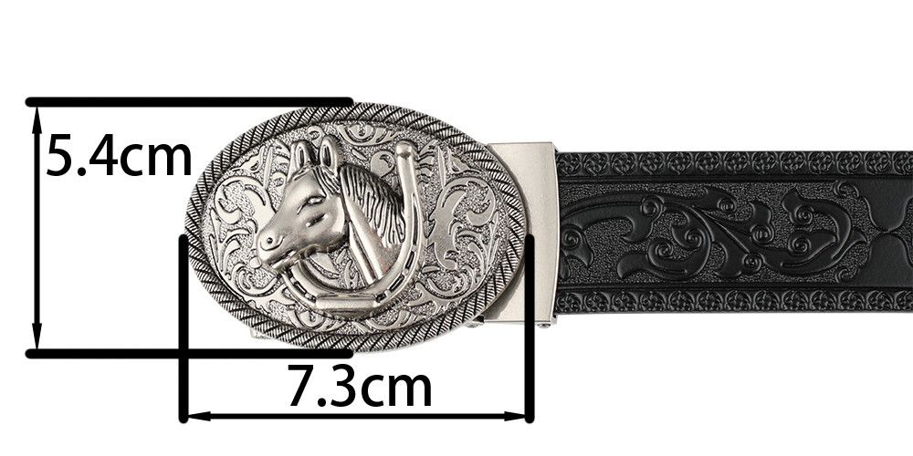 Designer Retro Vintage Belt Riveted Belts Menswear Accessories Size ONE SIZE - 2 Thumbnail