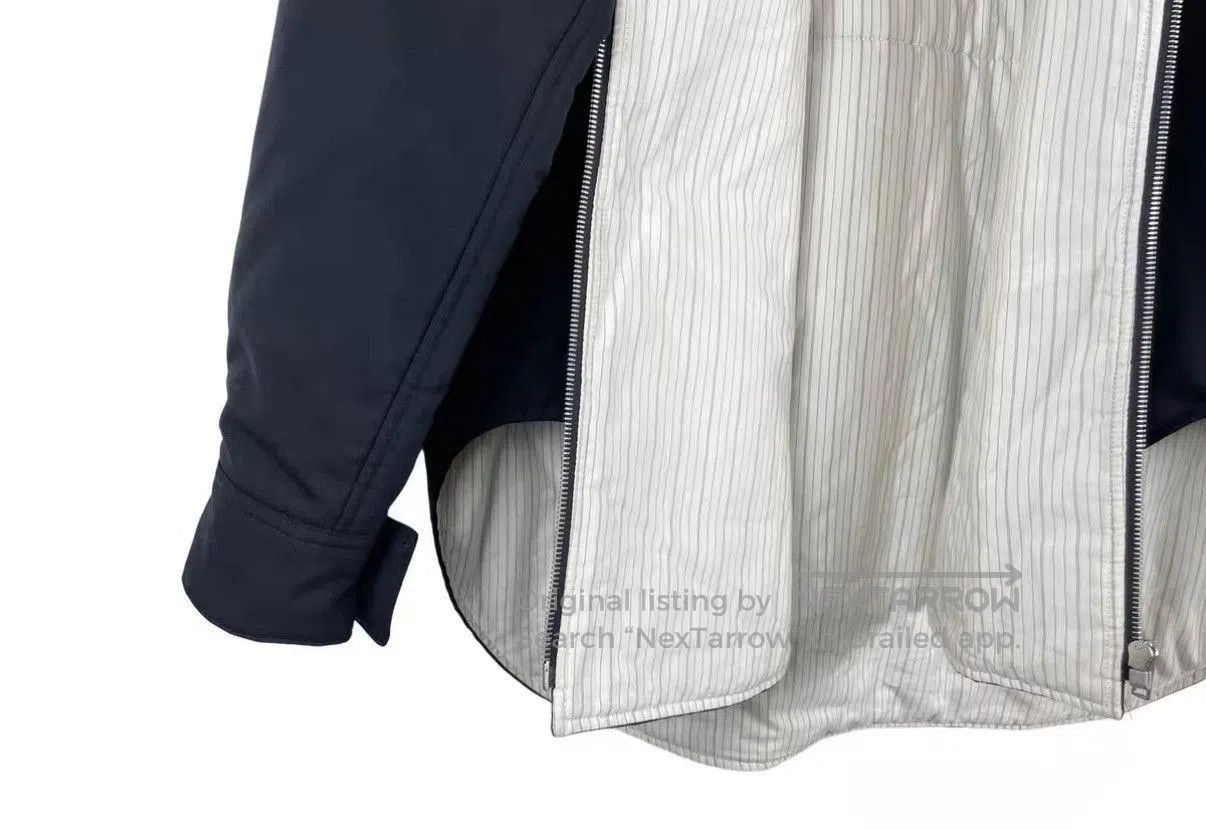 Marni Blue Zip-Front Jacket with Collar and Pocket. Size US M / EU 48-50 / 2 - 5 Thumbnail