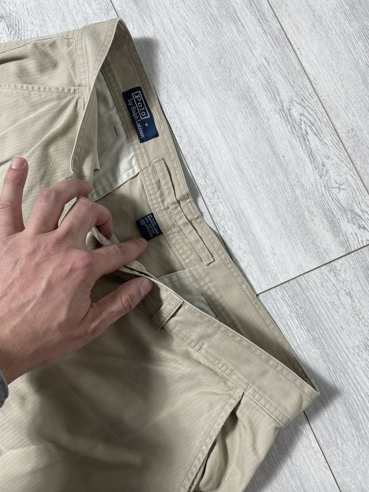 Japanese Brand × Polo Ralph Lauren Polo Ralph Lauren Vintage Cargo Pants Size US 36 / EU 52 - 5 Thumbnail