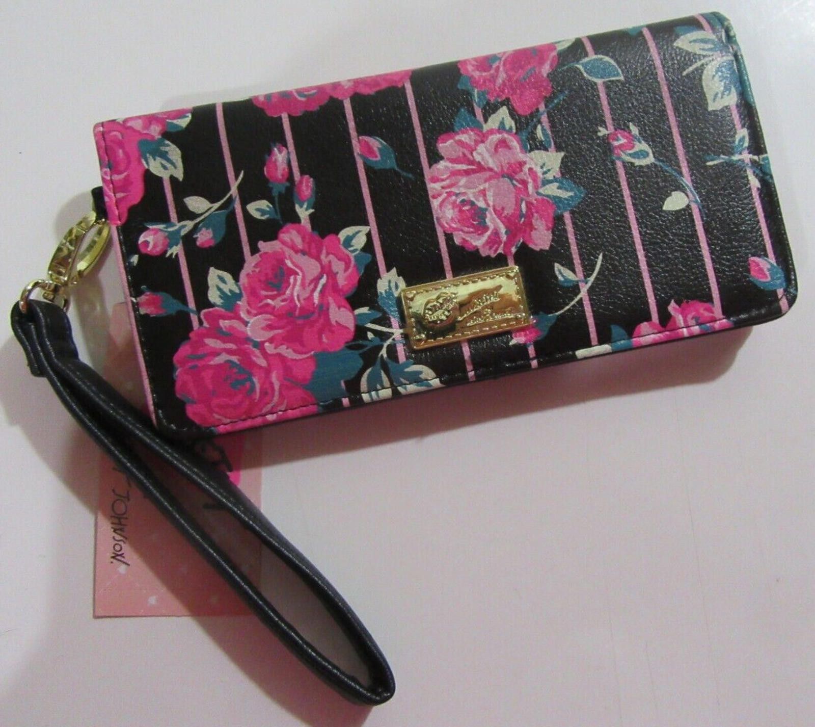Designer Luv Betsey by Betsey Johnson Wristlet Wallet Floral Size ONE SIZE - 1 Thumbnail