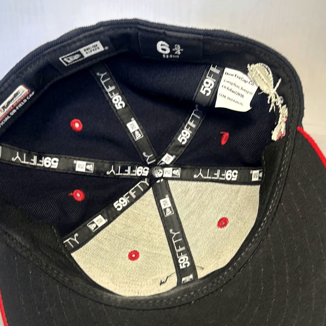 New Era New Era Washington Nationals 59FIFTY Hat Baseball Cap Multicolor On Field Cap Men One Size 6 3/4 Bryce Harper Signature W Flag Size ONE SIZE - 6 Thumbnail