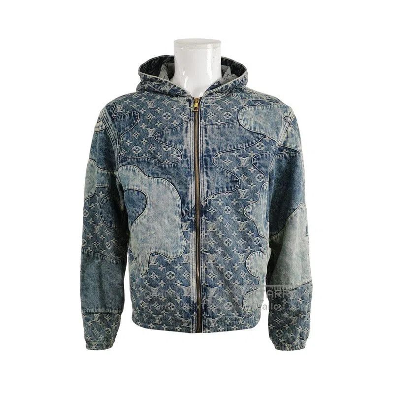 Louis Vuitton Louis Vuitton Cotton Patchwork Hoodie Jacket. Size US S / EU 44-46 / 1 - 1 Thumbnail