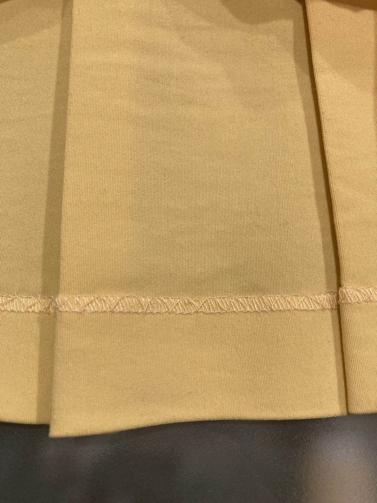 Japanese Brand Japanese Designer Archive Runway/Pleated Skirt/ Lemon Yellow Size 27" / US 4 / IT 40 - 8 Thumbnail