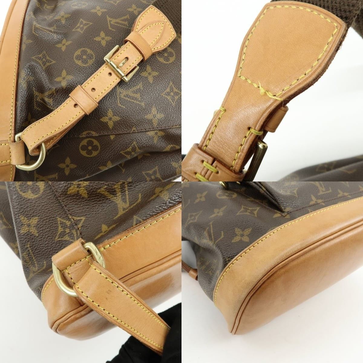 Louis Vuitton Louis Vuitton Monogram Backpack Brown Size ONE SIZE - 4 Thumbnail