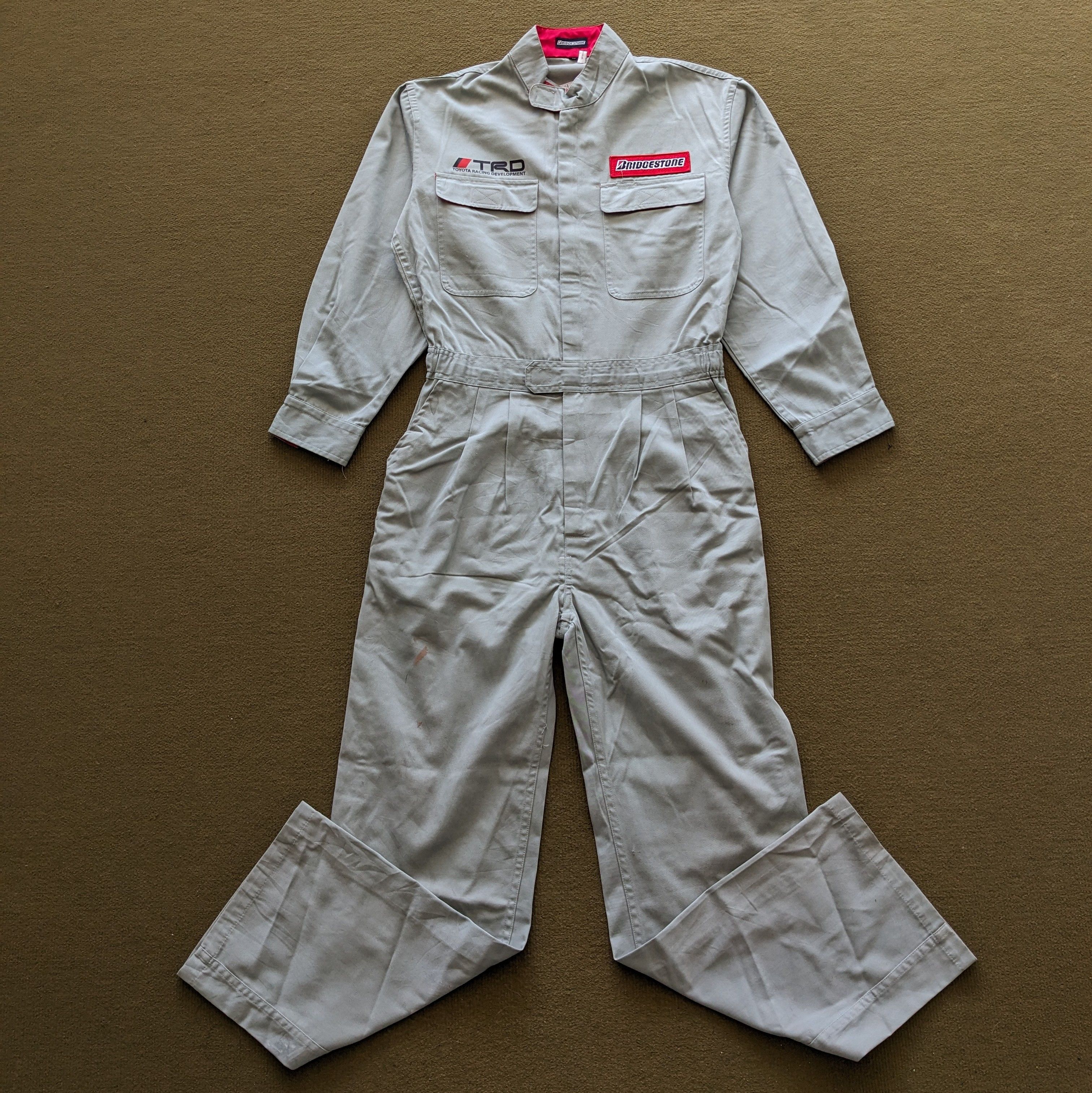 Other Vintage BRIDGESTONE TRD TOYOTA Coverall Custom Jacket Size US M / EU 48-50 / 2 - 3 Thumbnail