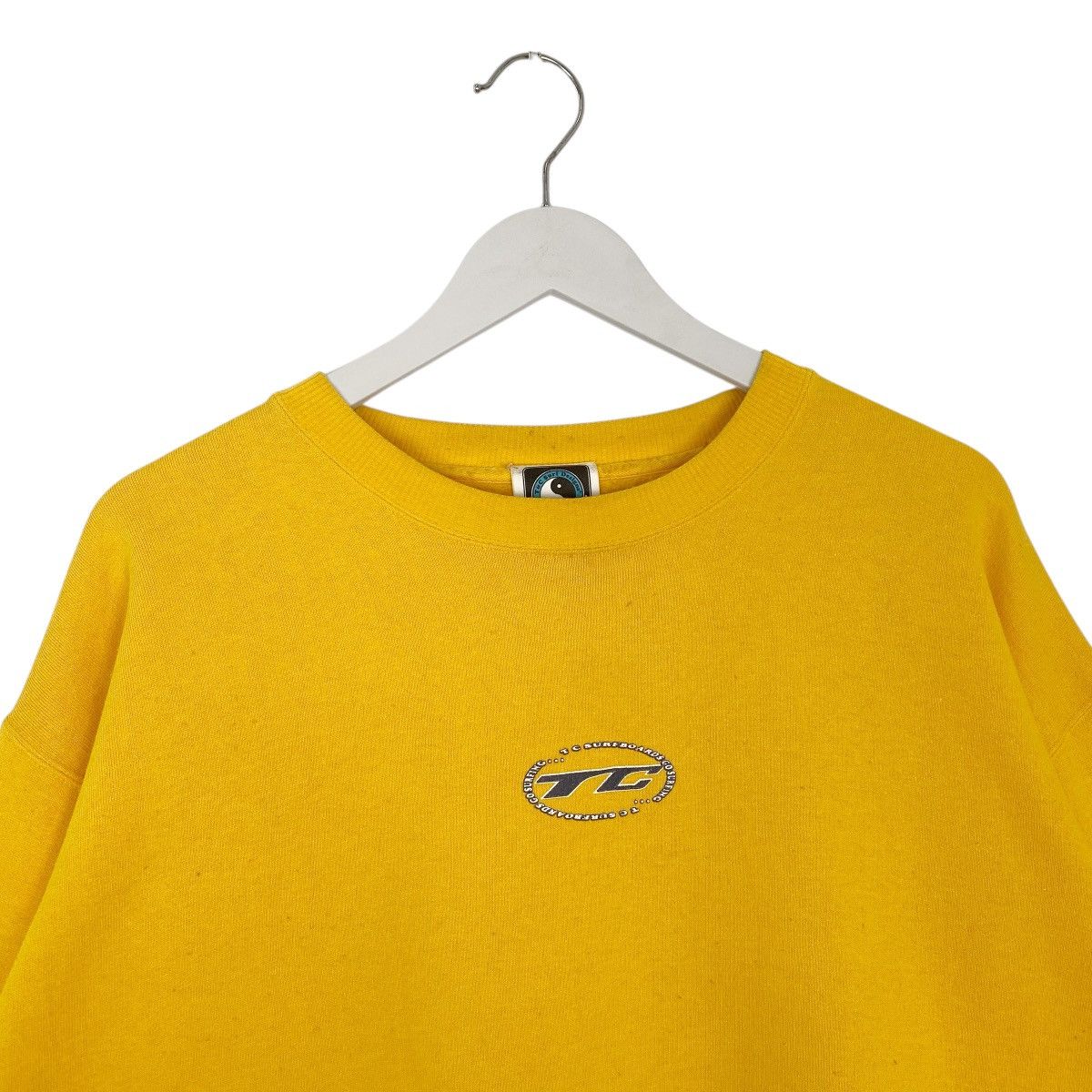 Vintage Vintage T&C Surf Hawaii Half Crewneck Sweatshirt Yellow Sz L Size US L / EU 52-54 / 3 - 4 Thumbnail