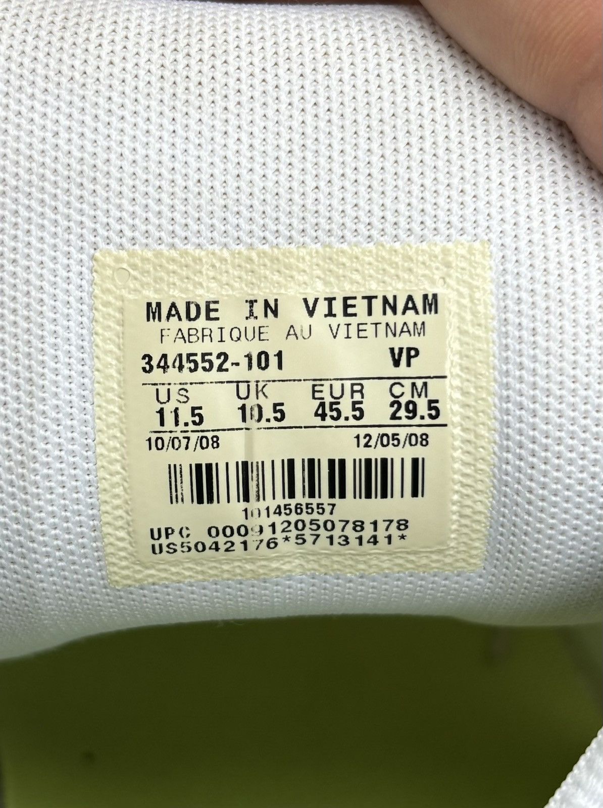 Nike Vintage Nike Air Span 6 Size US 11.5 / EU 44-45 - 12 Thumbnail