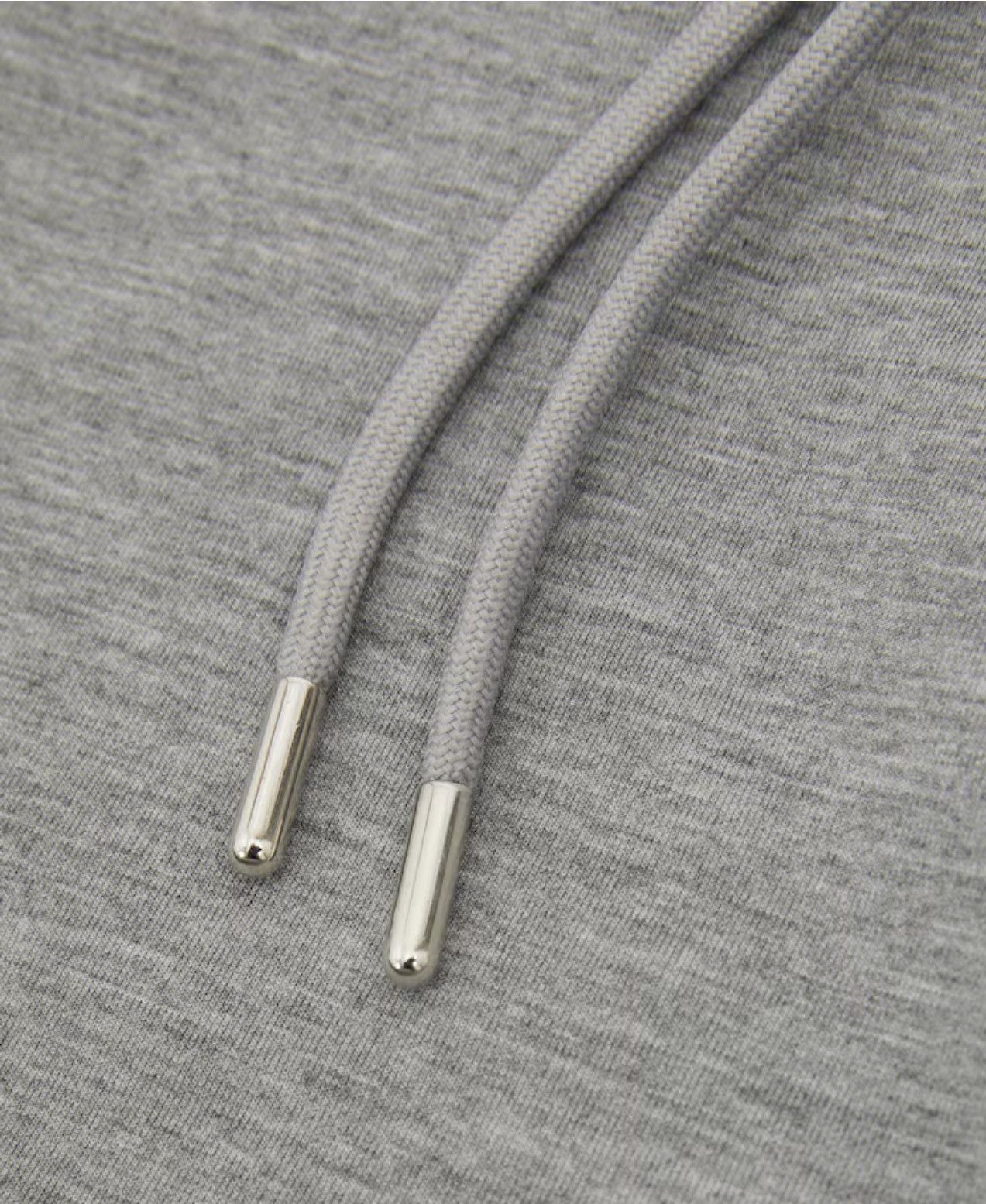 Reiss Reiss Fabien Premium Interlock Hoodie Grey Melange Size L Size US L / EU 52-54 / 3 - 2 Thumbnail