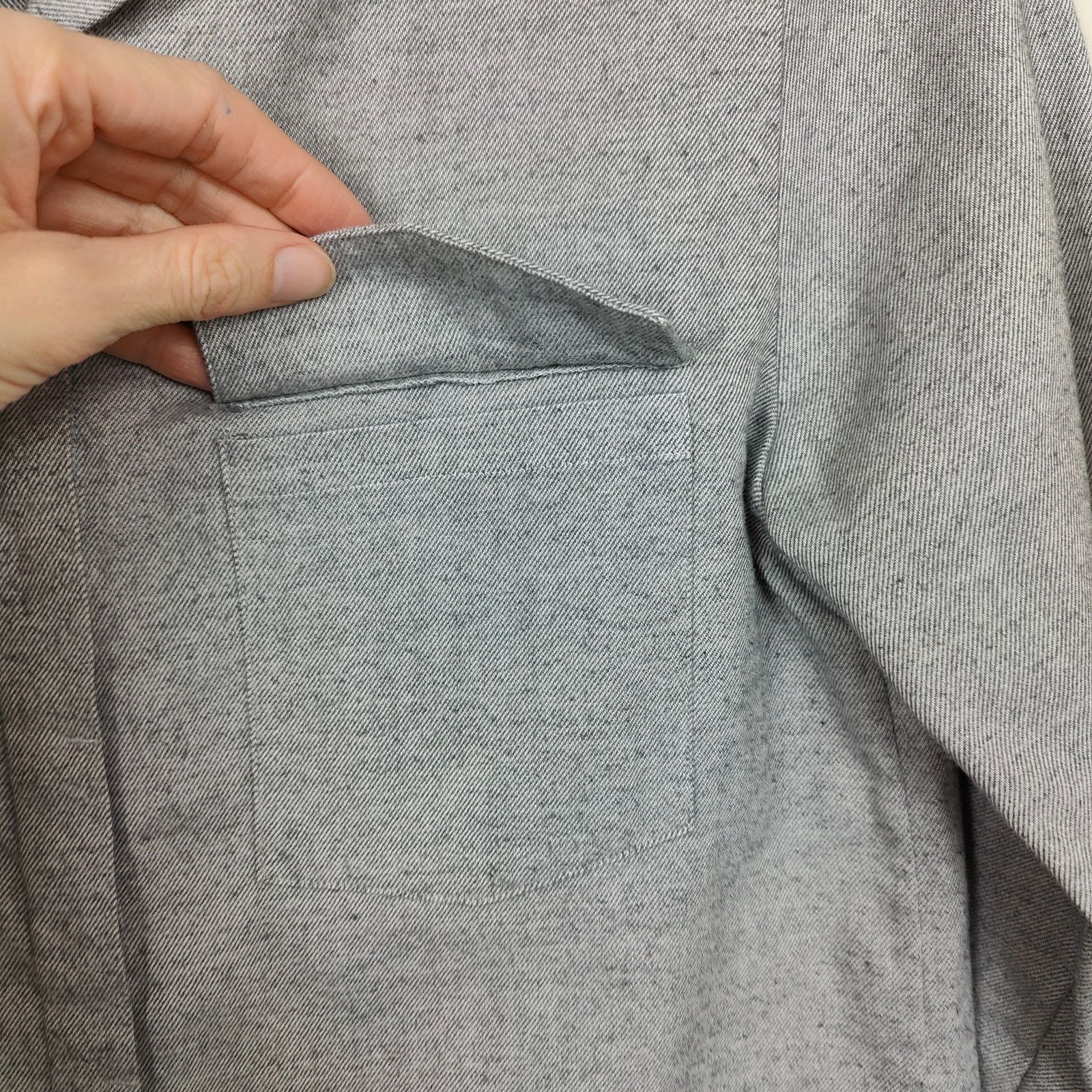 Other Ayr The Brushed Twill Button Up Long Sleeve Shirt Womens XS Size XS / US 0-2 / IT 36-38 - 4 Thumbnail