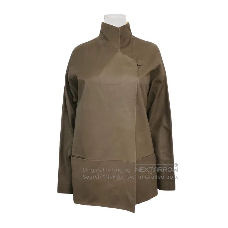 Hermes Hermes Leather Jacket Size XXS / US 00 / IT 34 - 1 Thumbnail