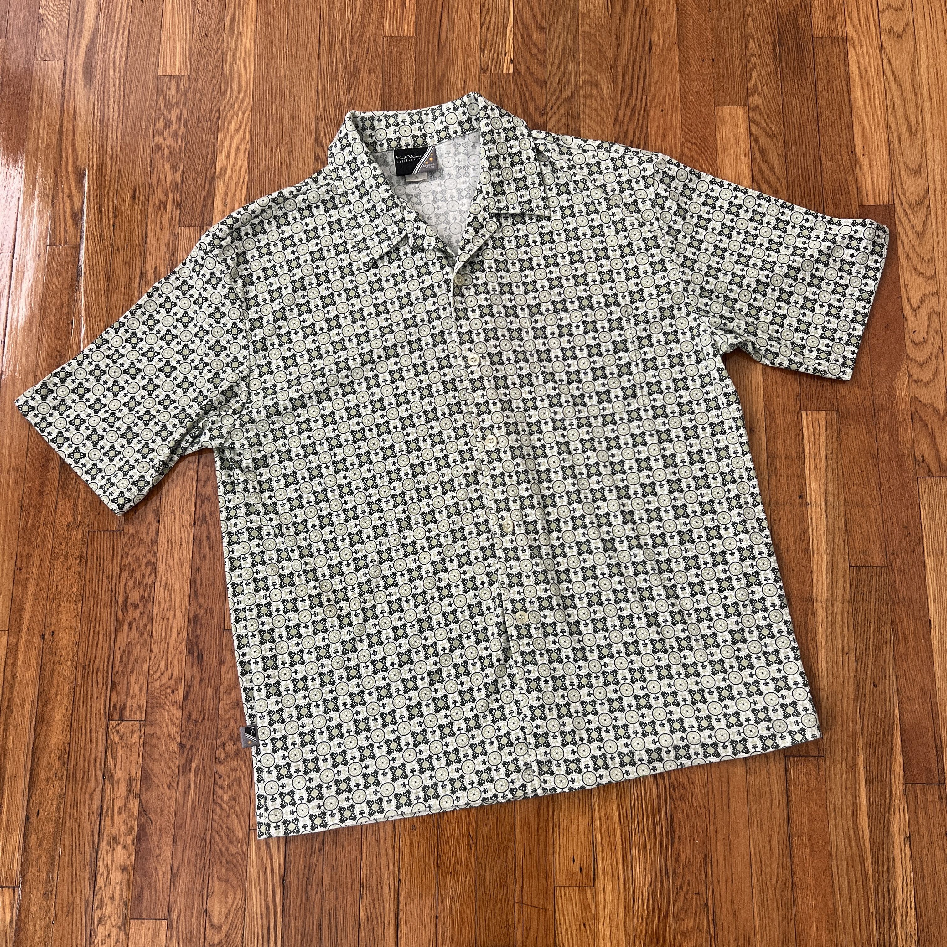 Other Vintage 90s Kik Wear Cali 100% Poly Skater Y2K Shirt Size US XL / EU 56 / 4 - 1 Thumbnail