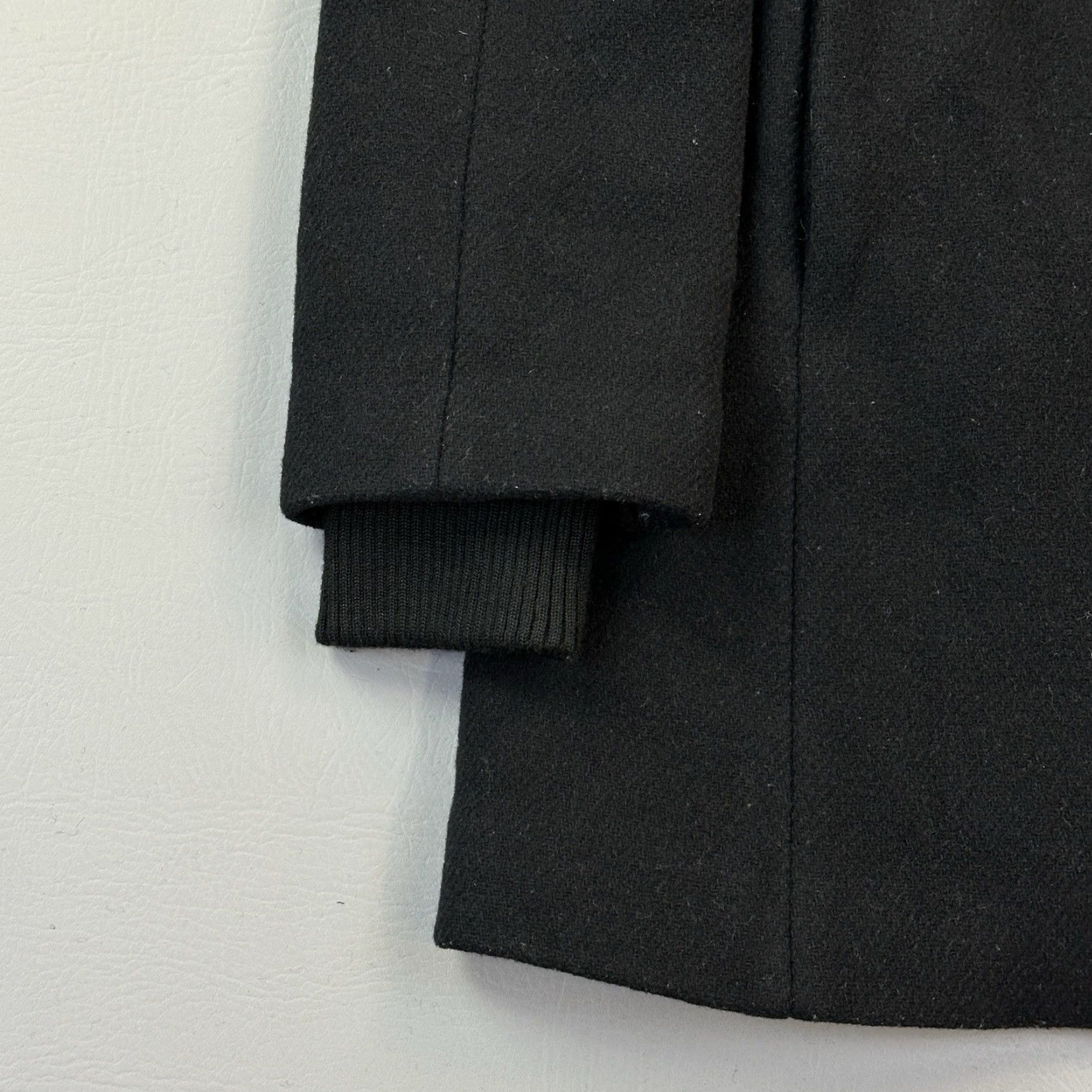 J.Crew J. Crew Lodge Coat Women's 4 Black Wool Quilt Lined Jacket Outdoor Size S / US 4 / IT 40 - 2 Thumbnail