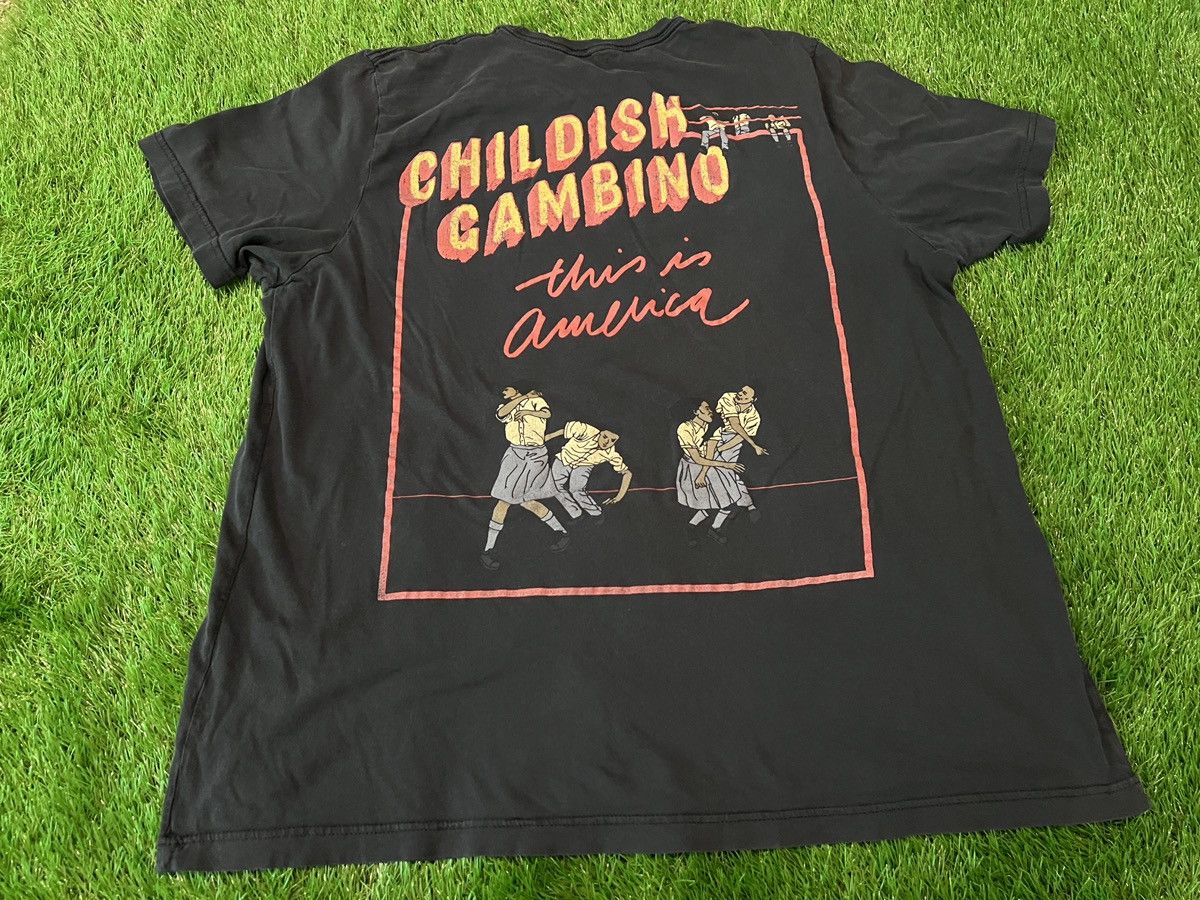 CHILDISH GAMBINO tour shirt 2019 COACHELLA THIS IS AMERICA