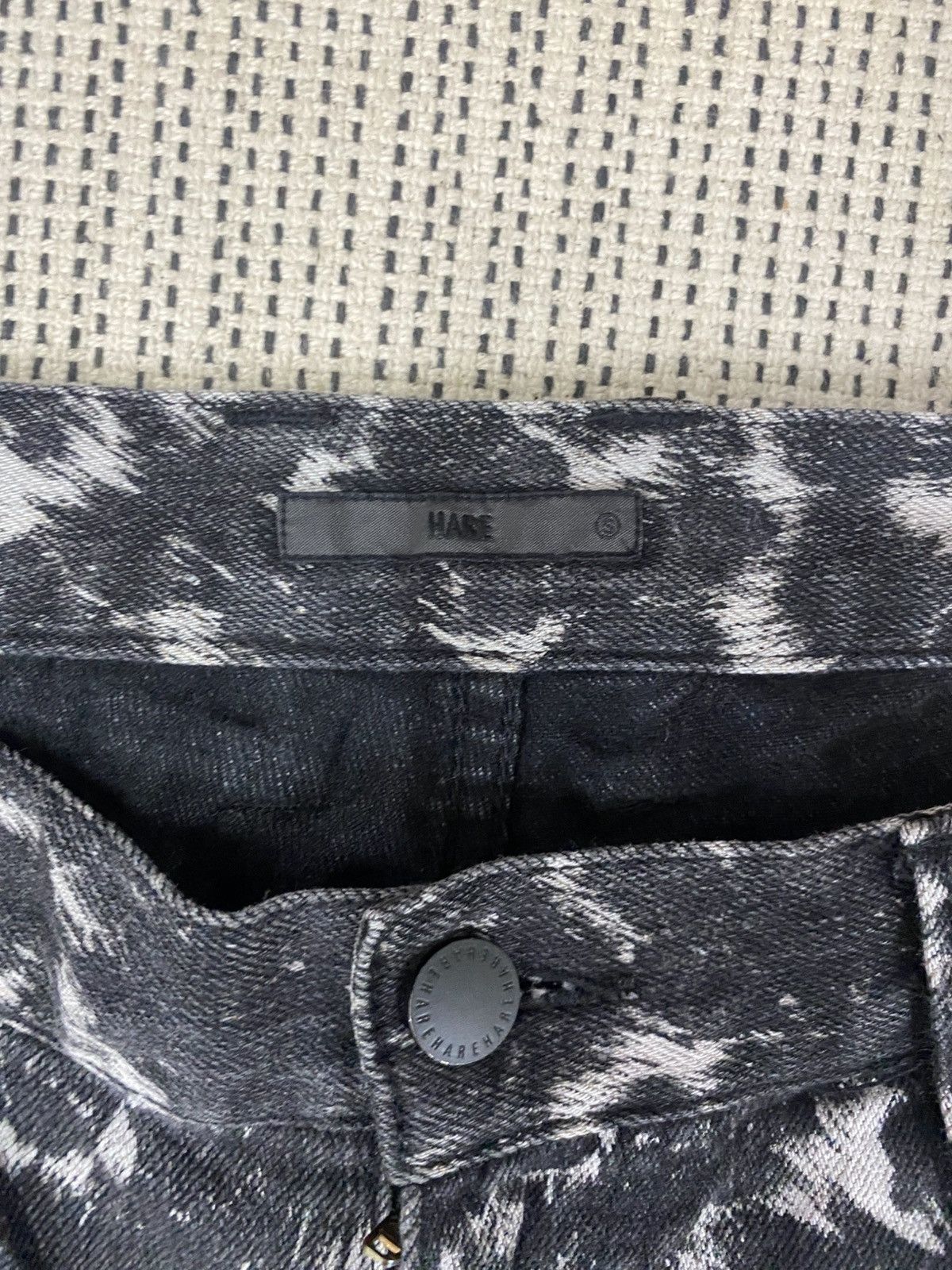 HARE Here Jeans – Classic Fit, Distressed Detailing Premium Denim Size US 30 / EU 46 - 5 Thumbnail