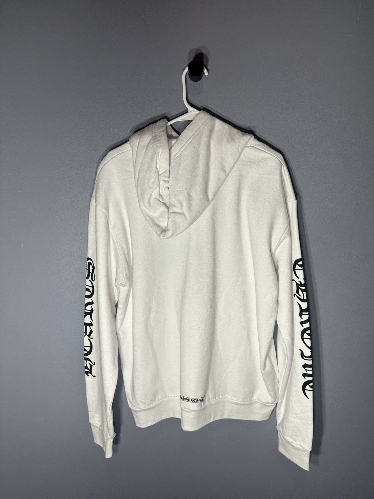 Chrome Hearts Chrome hearts white vertical logo hoodie Size US M / EU 48-50 / 2 - 2 Thumbnail