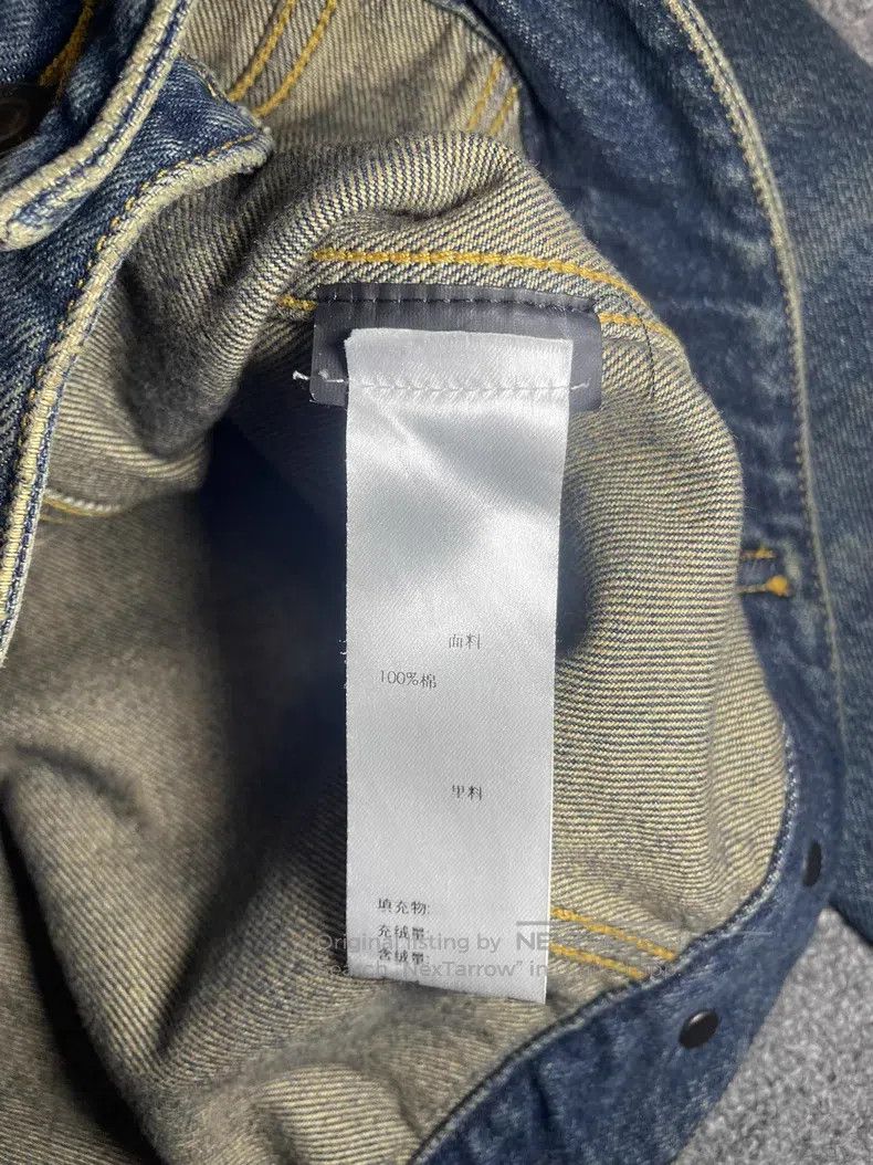 Saint Laurent Paris Saint Laurent Paris Deep Washed Yellow Mud Distressed Deni Size US S / EU 44-46 / 1 - 6 Thumbnail
