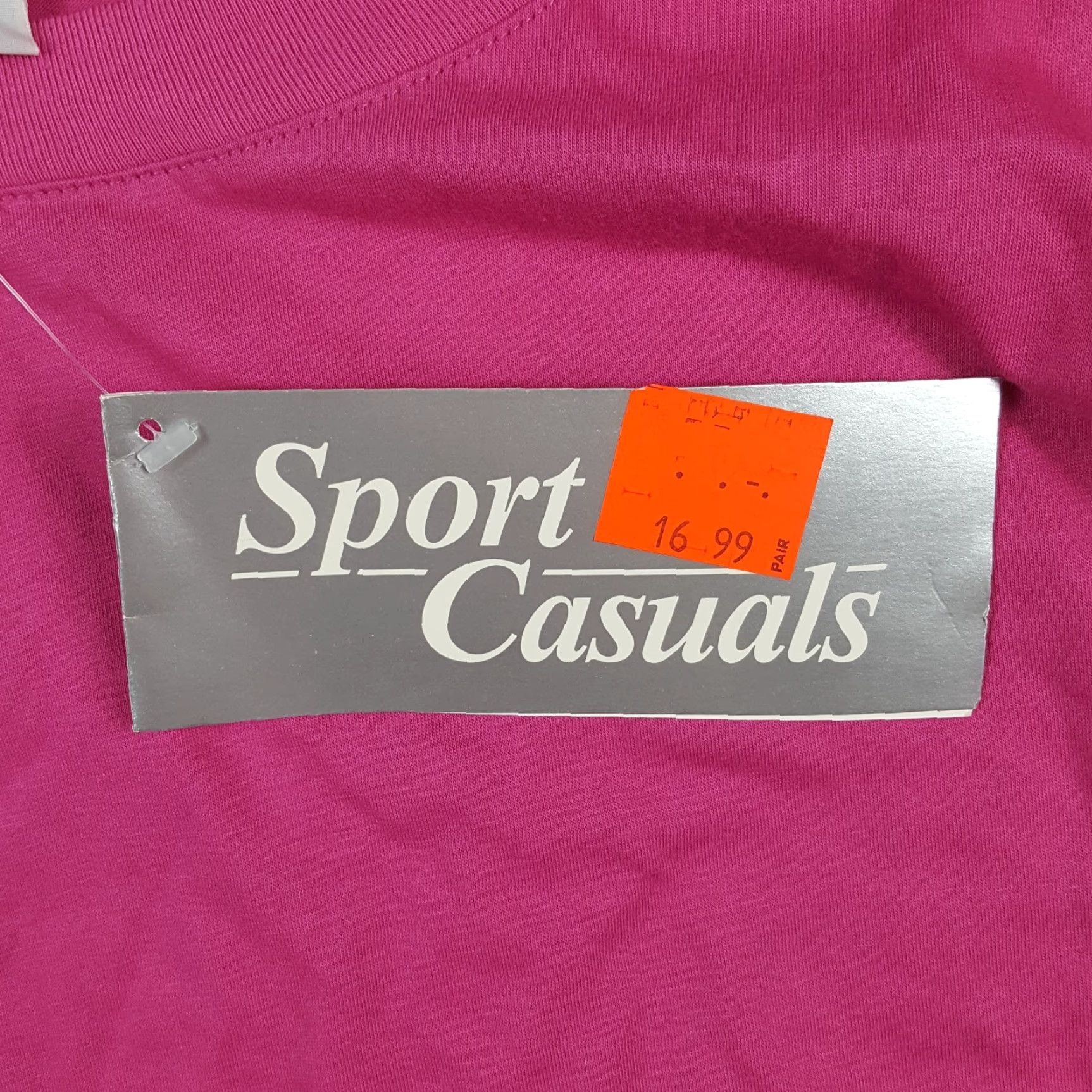 Pinko VINTAGE Sports Casuals T-Shirt Short Sleeve Women S Pink 90s Neon Pink Workout Top Casual 80s 90s Classic Retro Vintage Shirt Womens Size S / US 4 / IT 40 - 7 Thumbnail