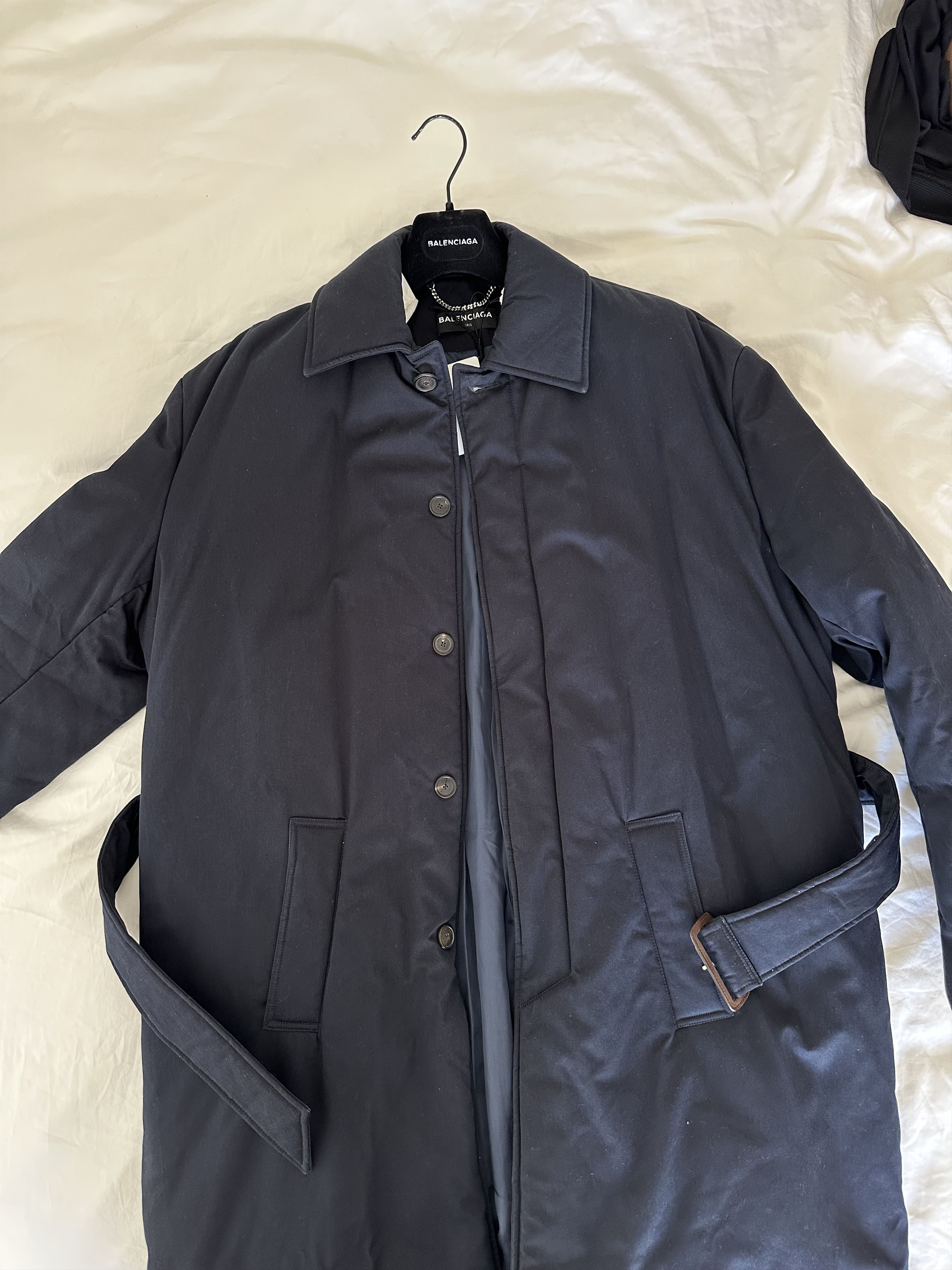 Balenciaga Balenciaga Padded Trench Coat by Demna Gvasalia Size US L / EU 52-54 / 3 - 3 Thumbnail