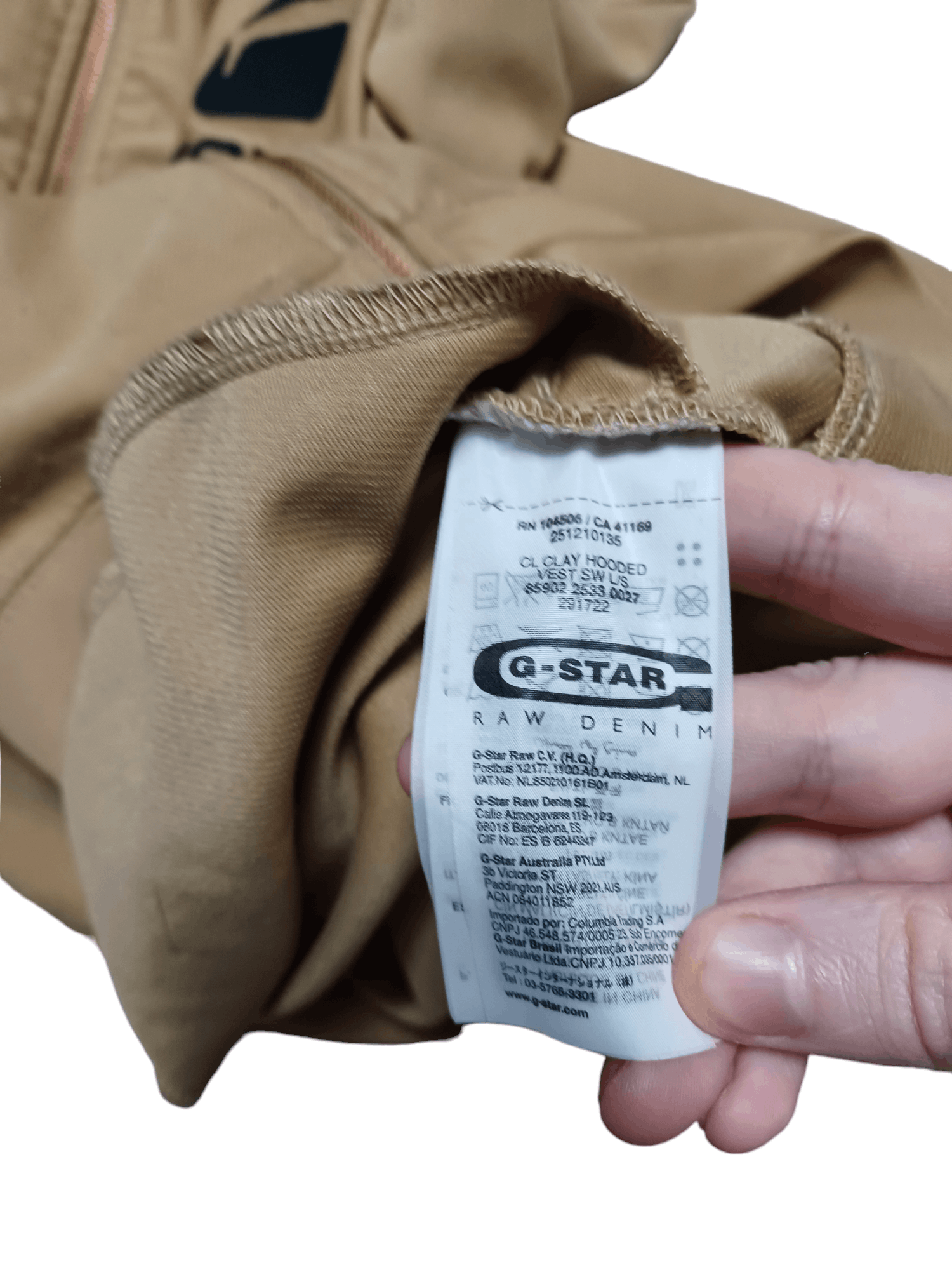 G-Star FANTASTIC G STAR RAW GOLDEN LIGHT TRACK JACKET Size US M / EU 48-50 / 2 - 6 Thumbnail