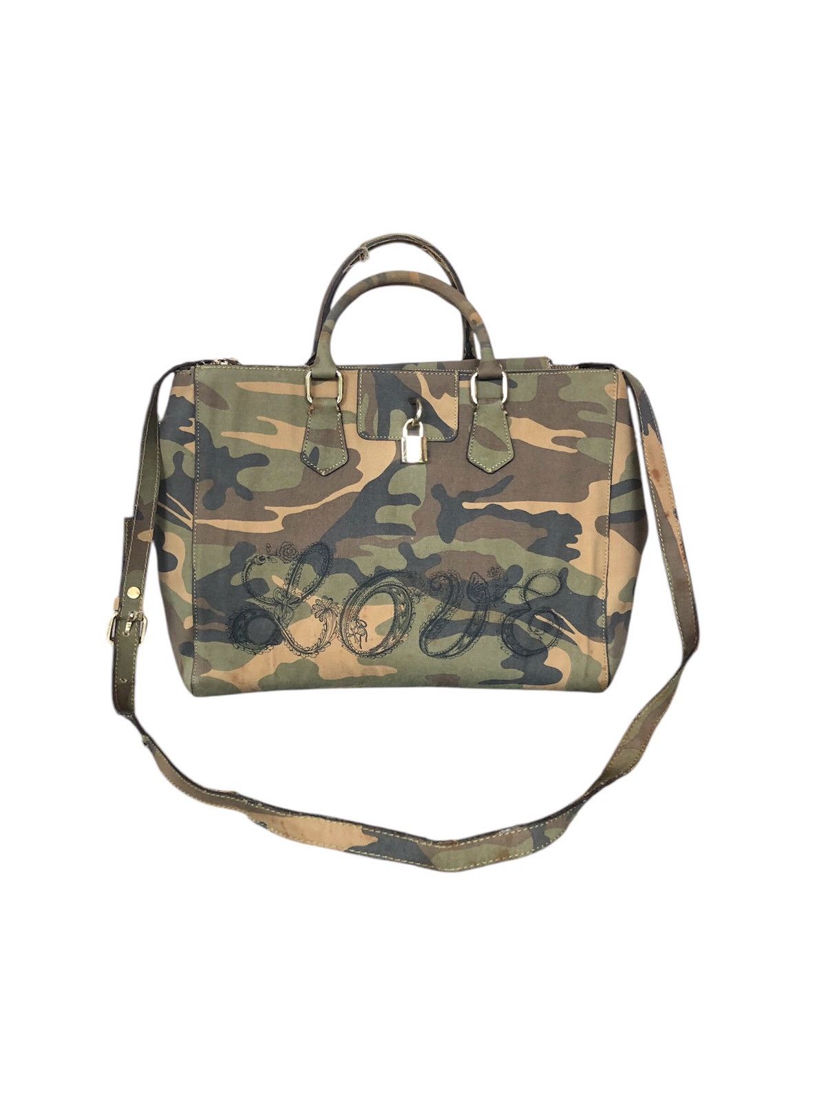 If Six Was Nine COOLATIQUES Camo Avant Garde Style Punk Bag Size ONE SIZE - 6 Thumbnail