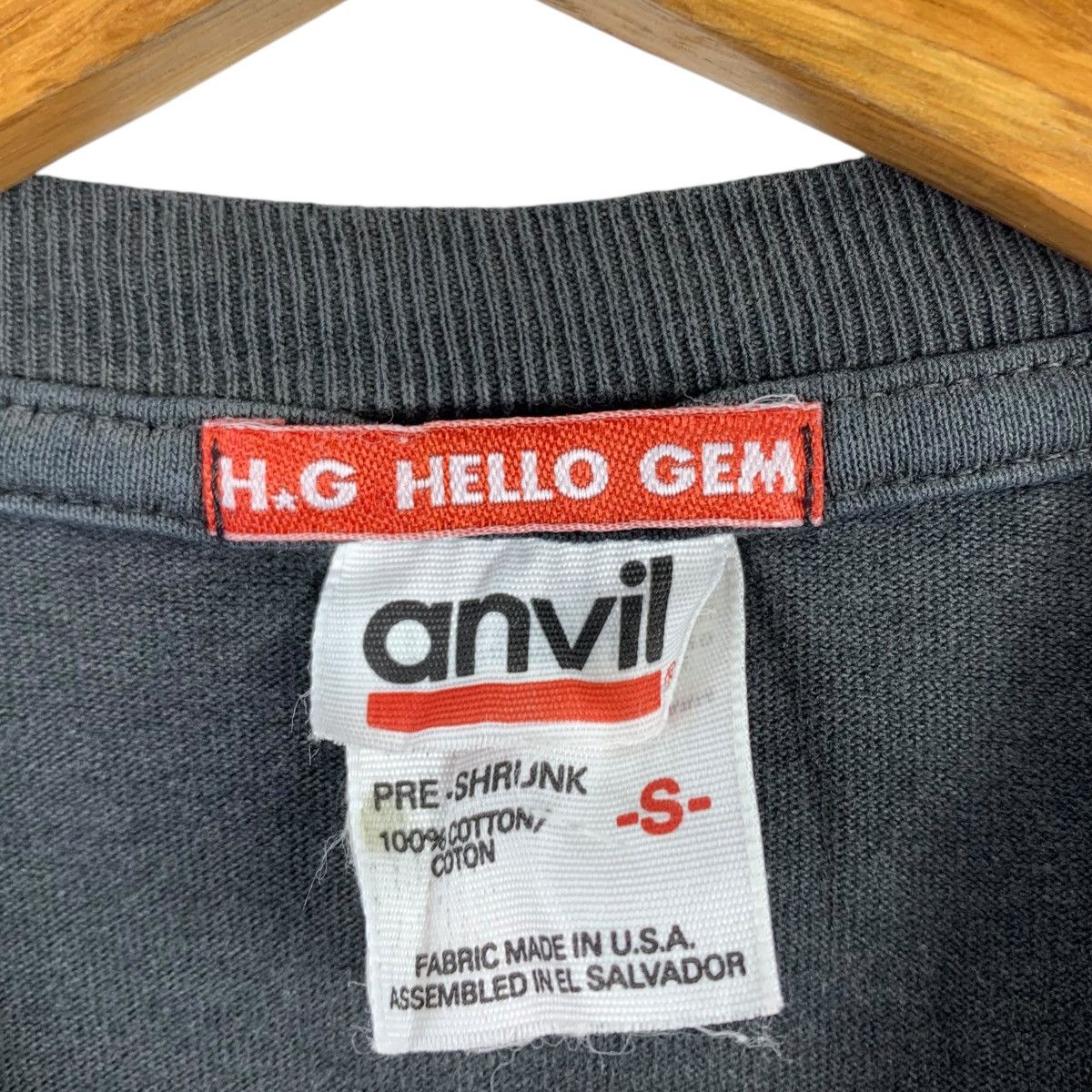 Japanese Brand Vintage 90s HG HELLO GEM Japanese Brand Face Print Shirt Size US S / EU 44-46 / 1 - 4 Thumbnail