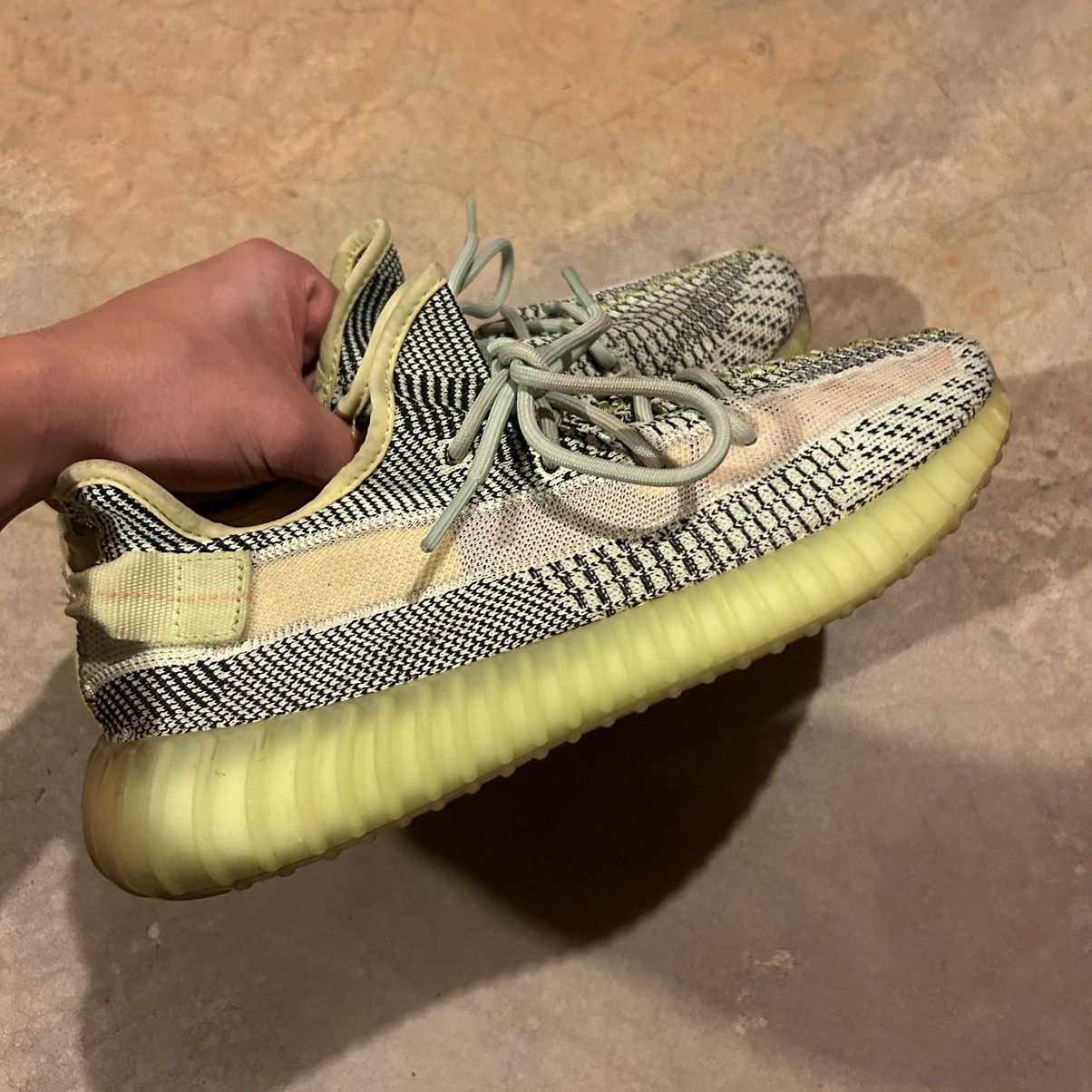 Adidas × Kanye West Adidas Yeezy Boost 350 V2 Yeezreel 2019 US 10.5 Size US 10.5 / EU 43-44 - 5 Thumbnail