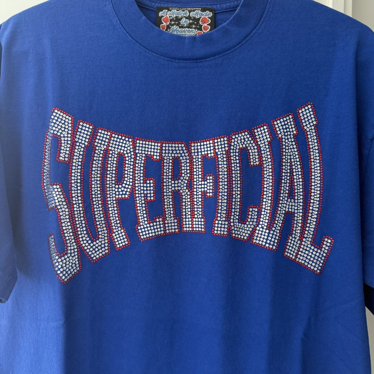 Other SUPERFICIAL Rhinestone T-shirt Size US M / EU 48-50 / 2 - 2 Thumbnail