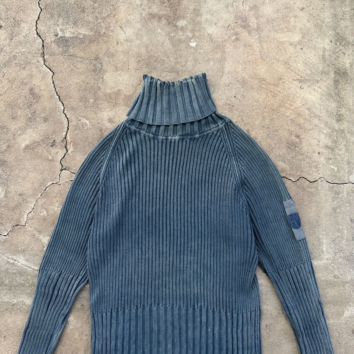 Vintage Vintage Nile Sportswear Faded Blue Sweater Size S / US 4 / IT 40 - 4 Thumbnail