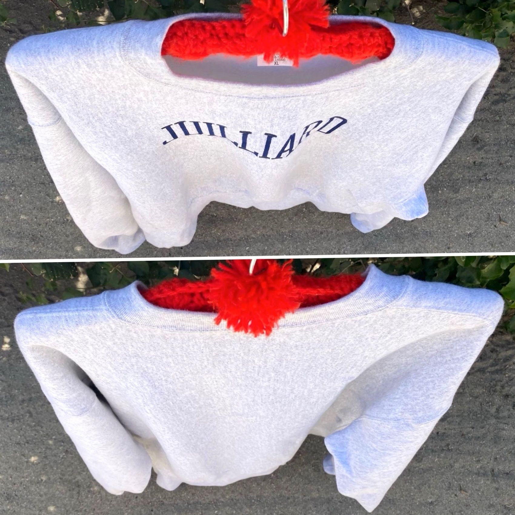 Lee VINTAGE Juilliard Sweatshirt XL Lee Gray 90s Y2K Crewneck USA Mens Size US XL / EU 56 / 4 - 7 Thumbnail