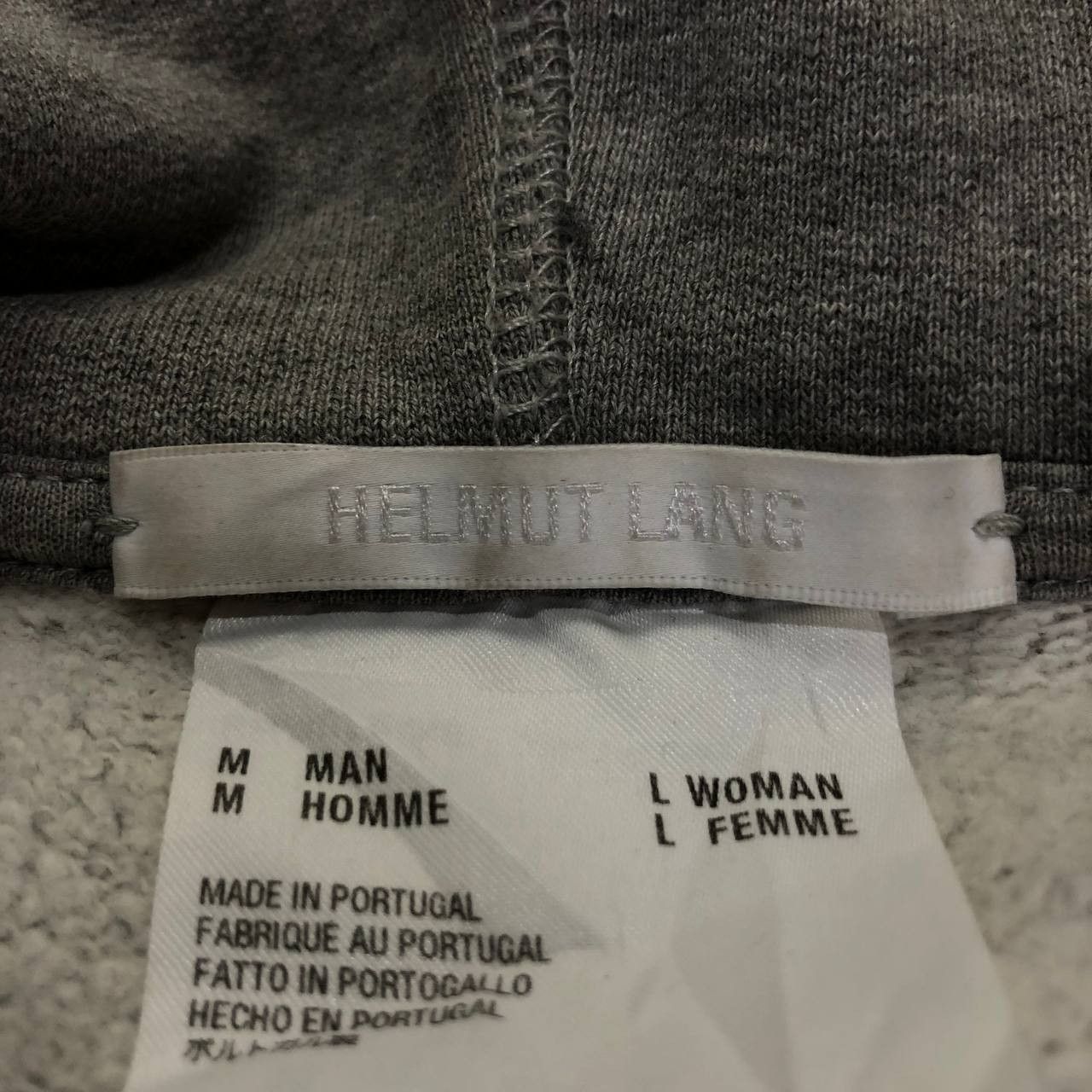 Helmut Lang Helmut Lang HL Logo embroidered hoodie Size US M / EU 48-50 / 2 - 7 Thumbnail
