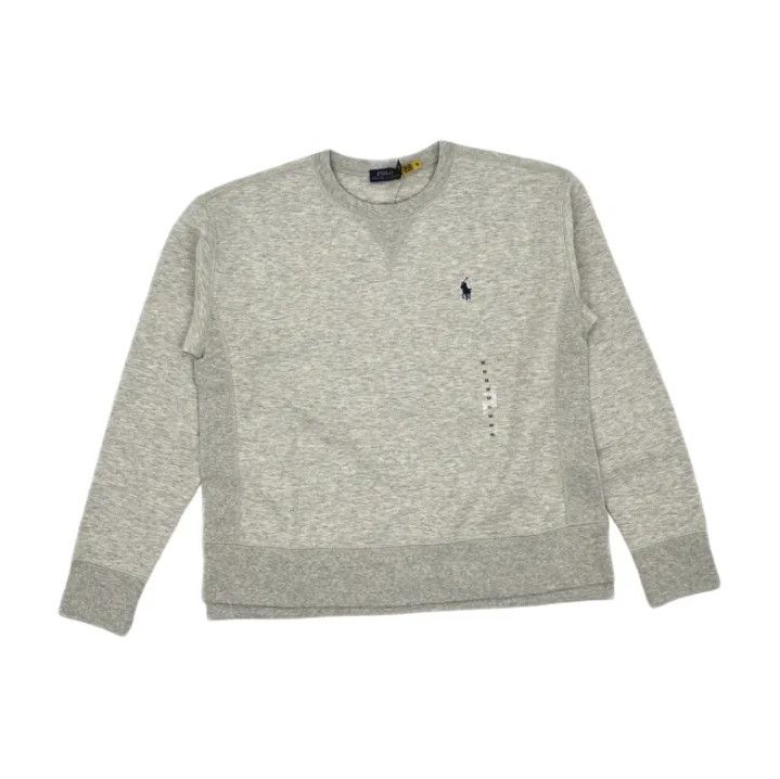 Polo Ralph Lauren Polo Ralph Lauren Solid Casual Crewneck Sweatshirt Size US S / EU 44-46 / 1 - 1 Thumbnail