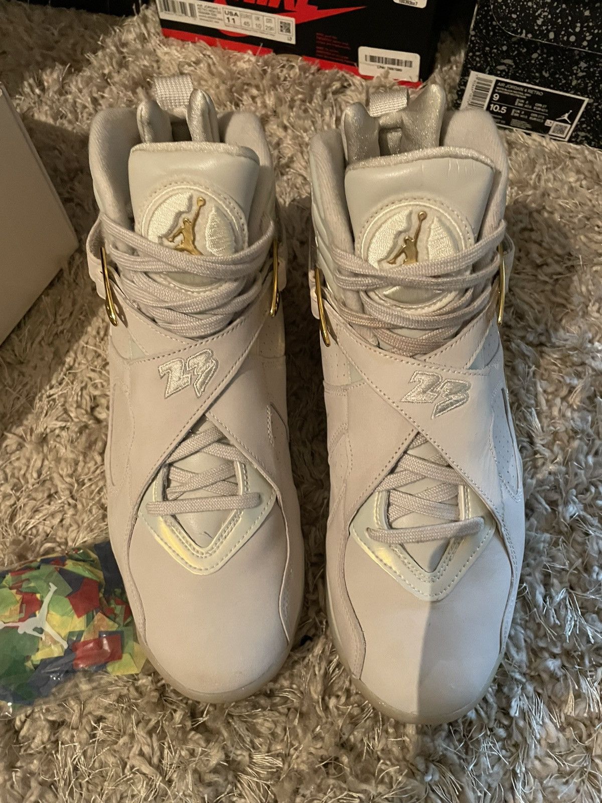 Jordan Brand Jordan 8 Confetti Size US 9 / EU 42 - 5 Thumbnail