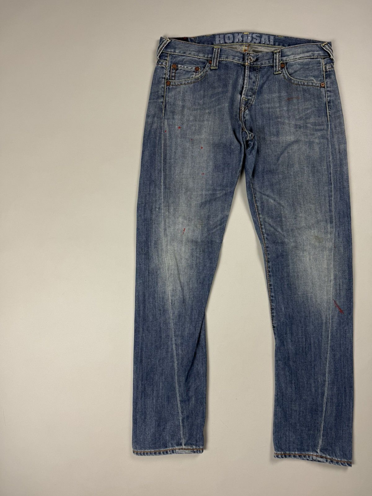 Evisu Evisu EU-ED Hokusai Vintage Men’s Denim Jeans Size 29 / S Size US 29 - 2 Thumbnail