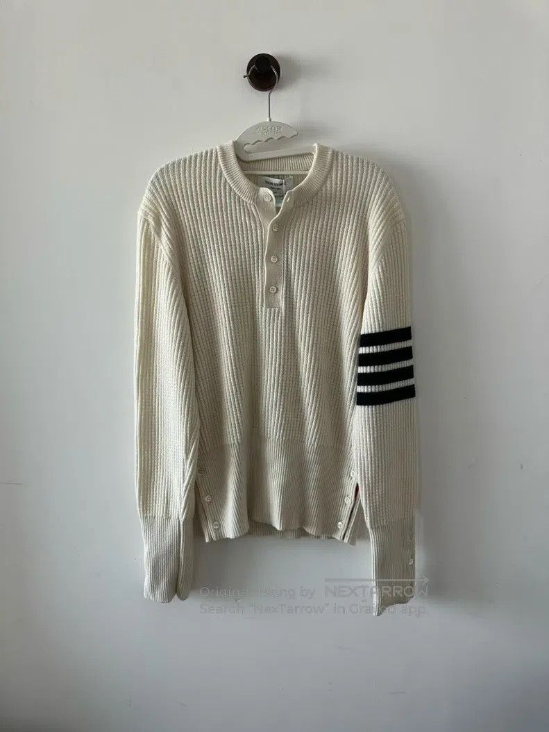 Thom Browne Thom Browne Cashmere Sweater Size US L / EU 52-54 / 3 - 1 Thumbnail