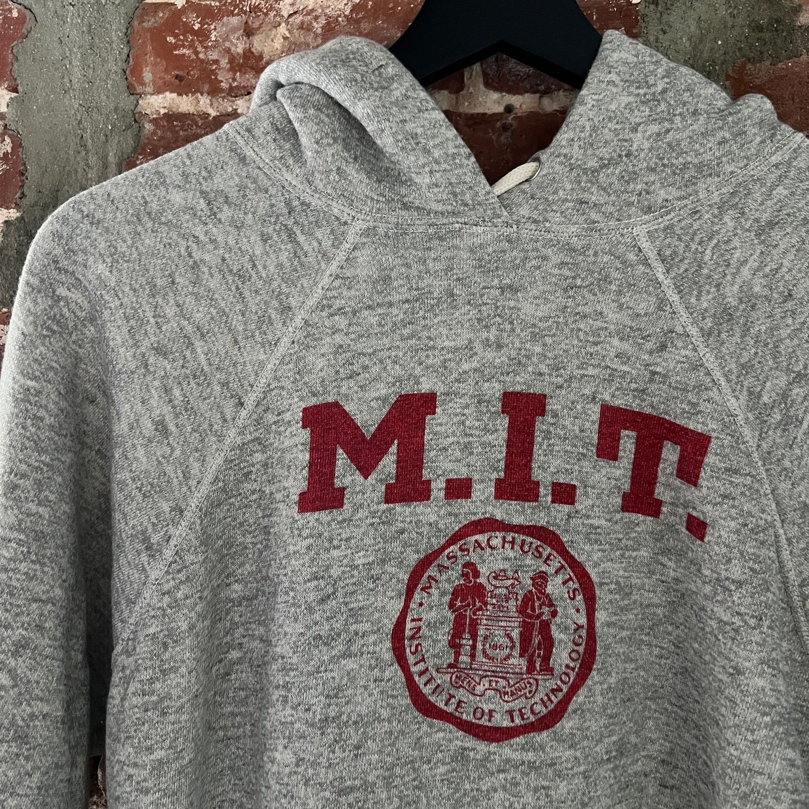Vintage M.I.T. Mass Institute Tech Hoodie Sweatshirt L 21x24 Size US L / EU 52-54 / 3 - 1 Thumbnail