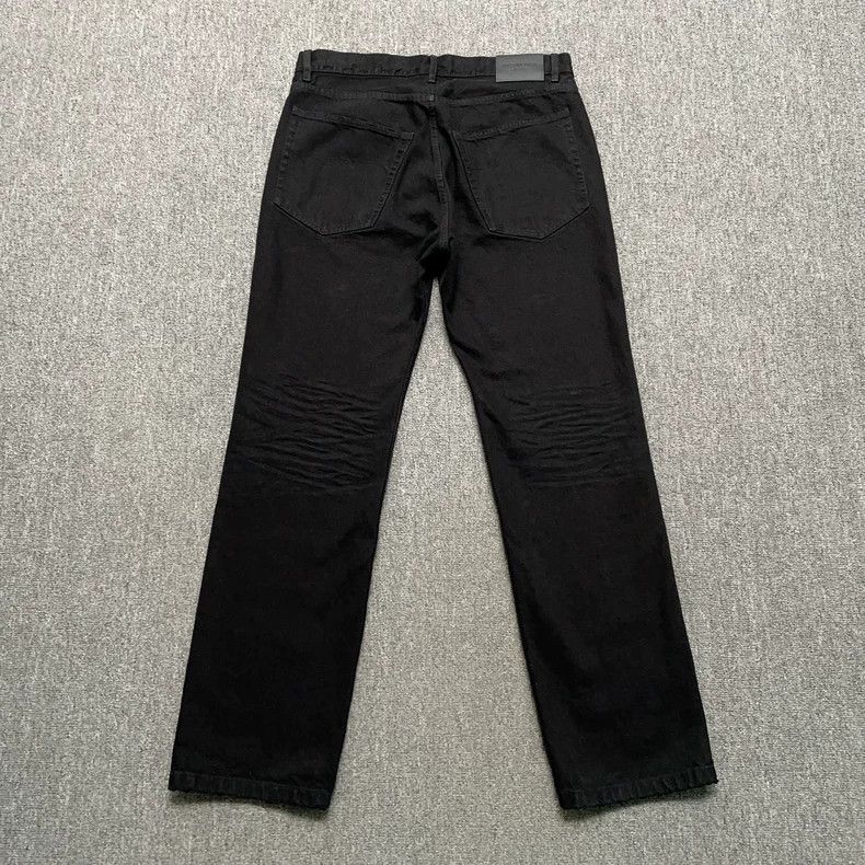 Balenciaga Balenciaga Black leather jeans 2501-Nextarrow Size US 30 / EU 46 - 2 Thumbnail