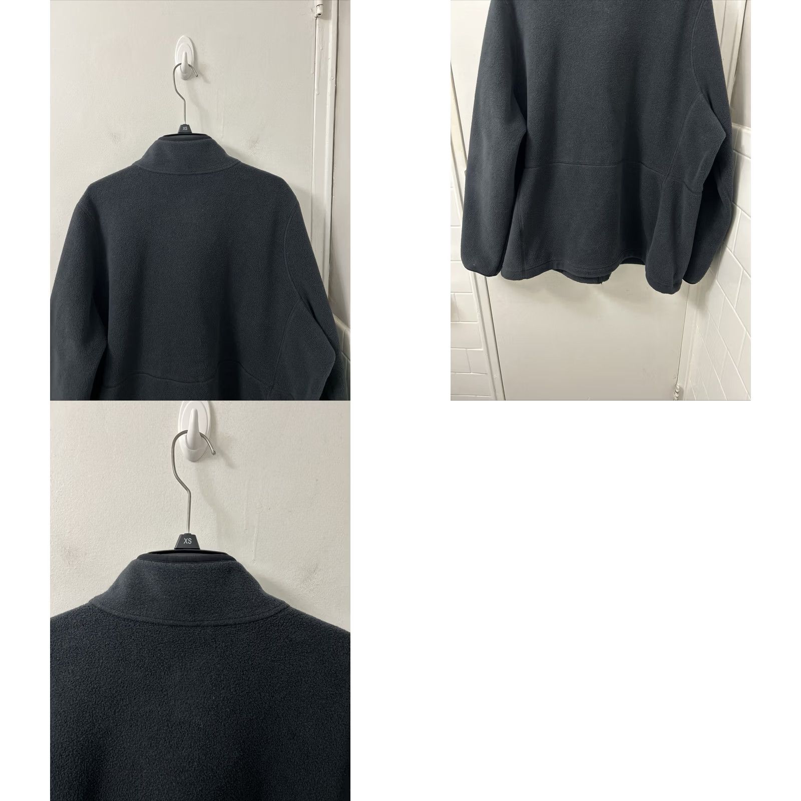 Vintage VINTAGE: No -> LL Bean Mountain Classic Fleece Jacket Womens 3X Black Full Zip L/S 505340 Size XXL / US 16-18 / IT 52-54 - 8 Thumbnail