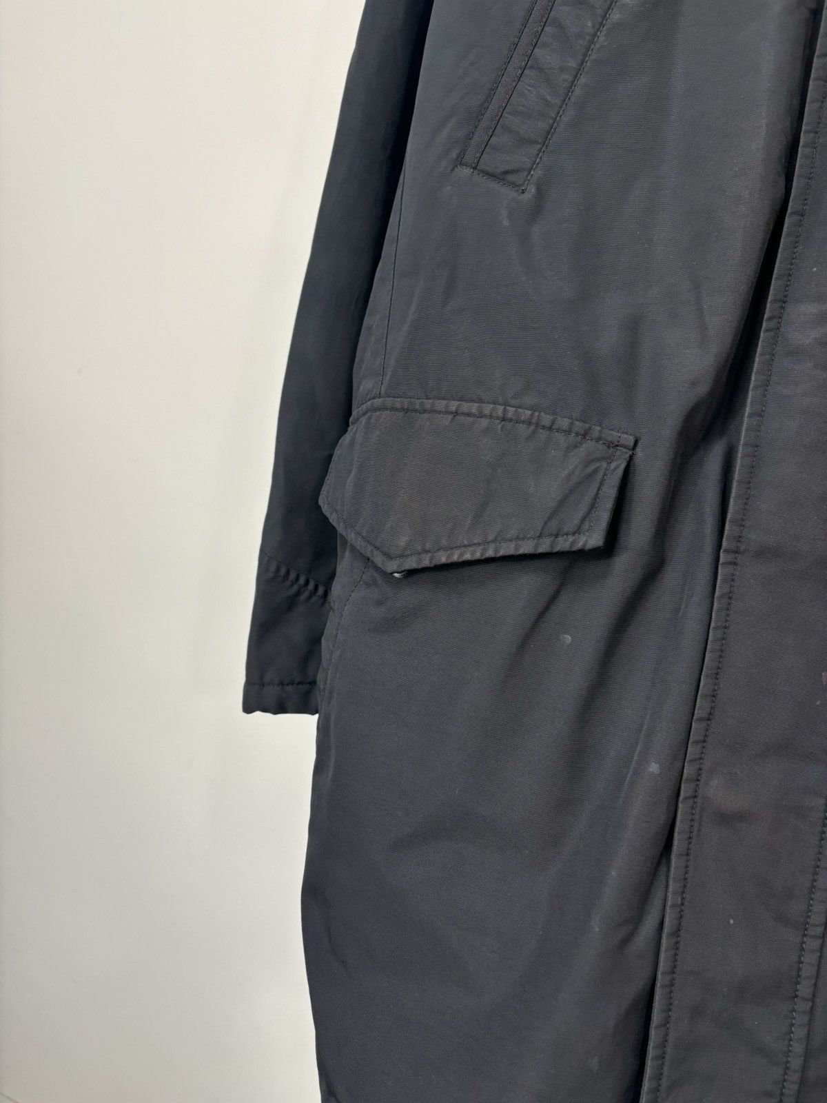 Woolrich Woolen Mills Woolrich John Rich & Bros Men’s Fishtail Black Parka Jacket Size US M / EU 48-50 / 2 - 9 Thumbnail