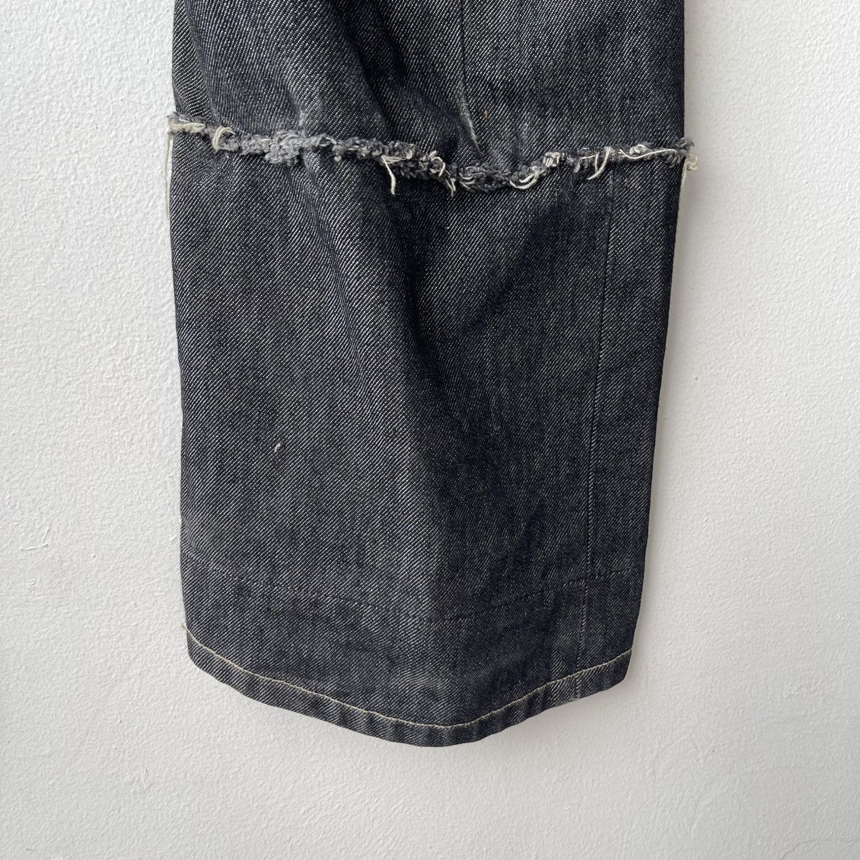 Levi's Thrashed Levi’s Engineered 3D Painted "Money" Denim Jeans Size US 30 / EU 46 - 6 Thumbnail